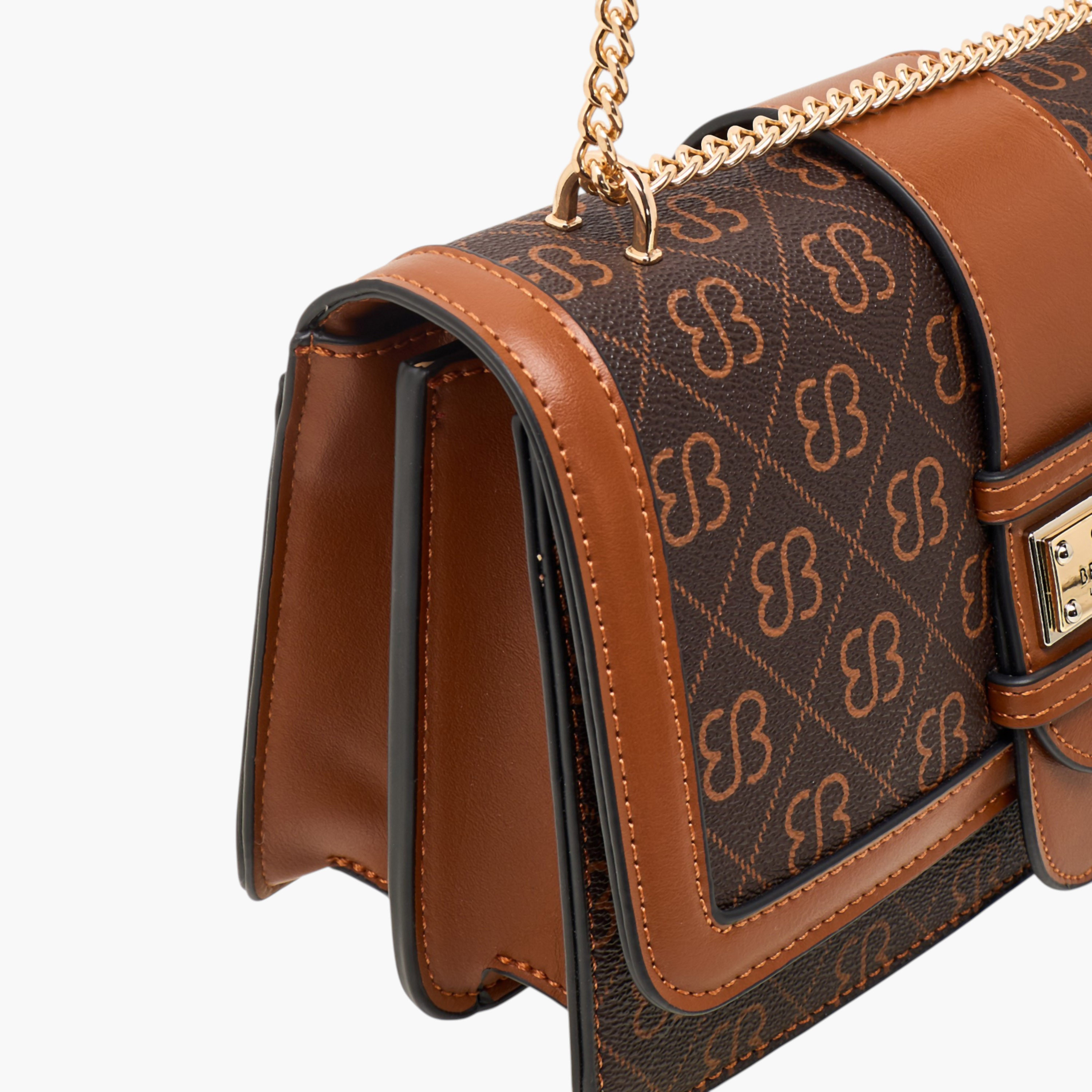 Bessie London Checked Crossbody Bag with Coin Pouch-women-bagsandwallets-handbags-image-6