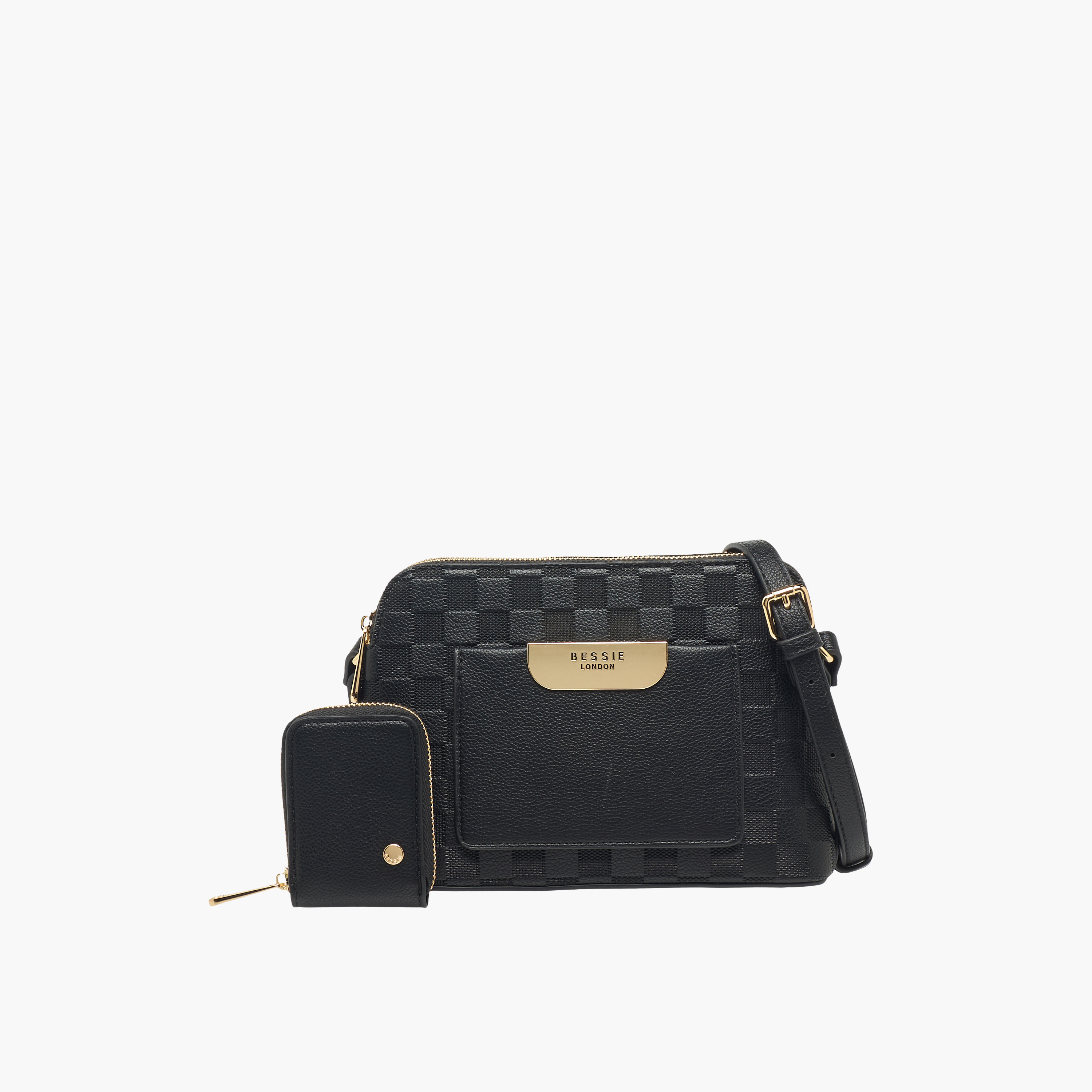 شنطة كروس بودي كاروهات مع شنطة صغيرة من بيسي لندن-women-bagsandwallets-handbags-image-1