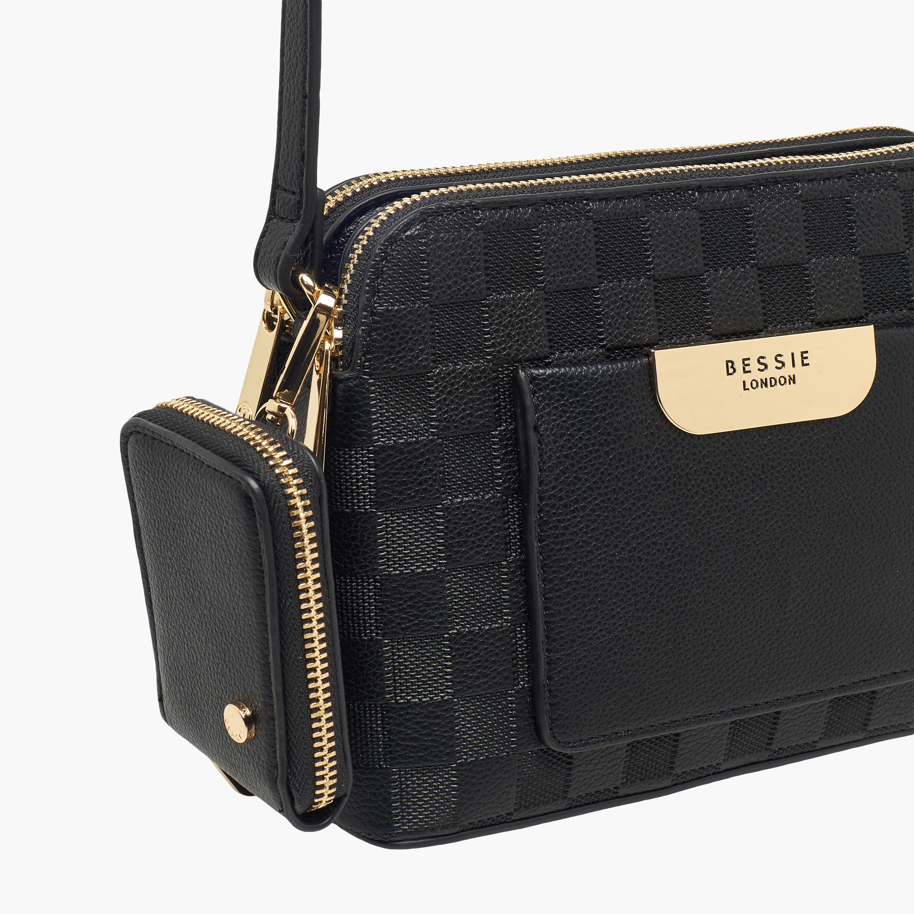 شنطة كروس بودي كاروهات مع شنطة صغيرة من بيسي لندن-women-bagsandwallets-handbags-image-5