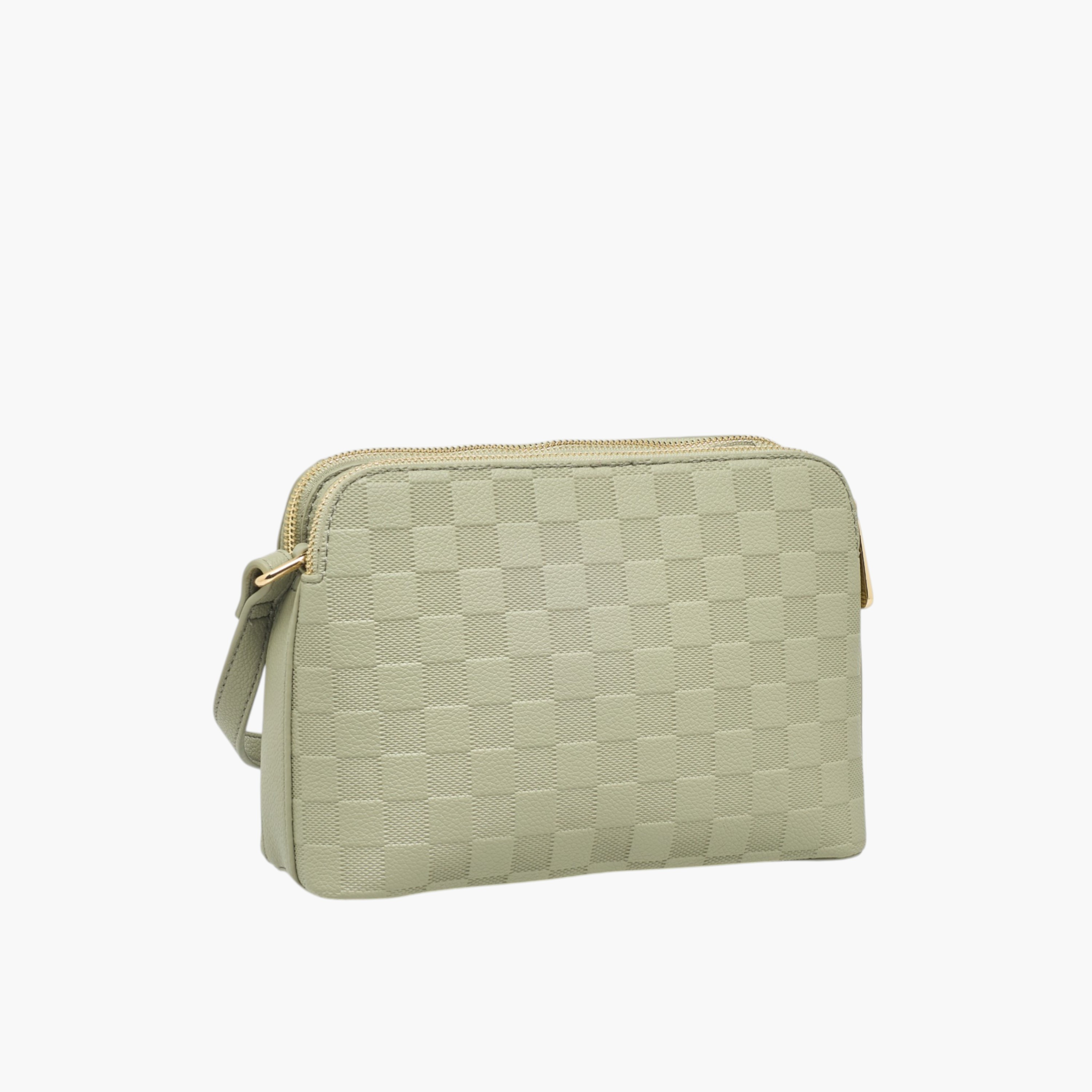 Bessie London Checked Crossbody Bag with Coin Purse-women-bagsandwallets-handbags-image-4