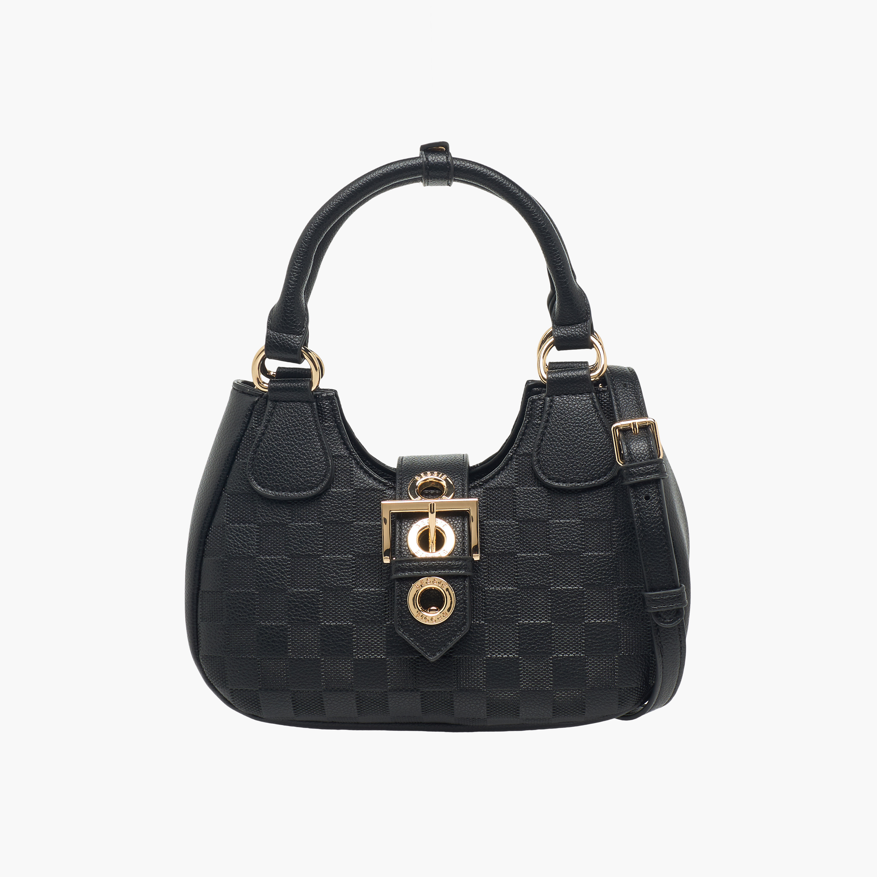 شنطة كروس بودي كاروهات بحزام قابل للفصل من بيسي لندن-women-bagsandwallets-handbags-image-1