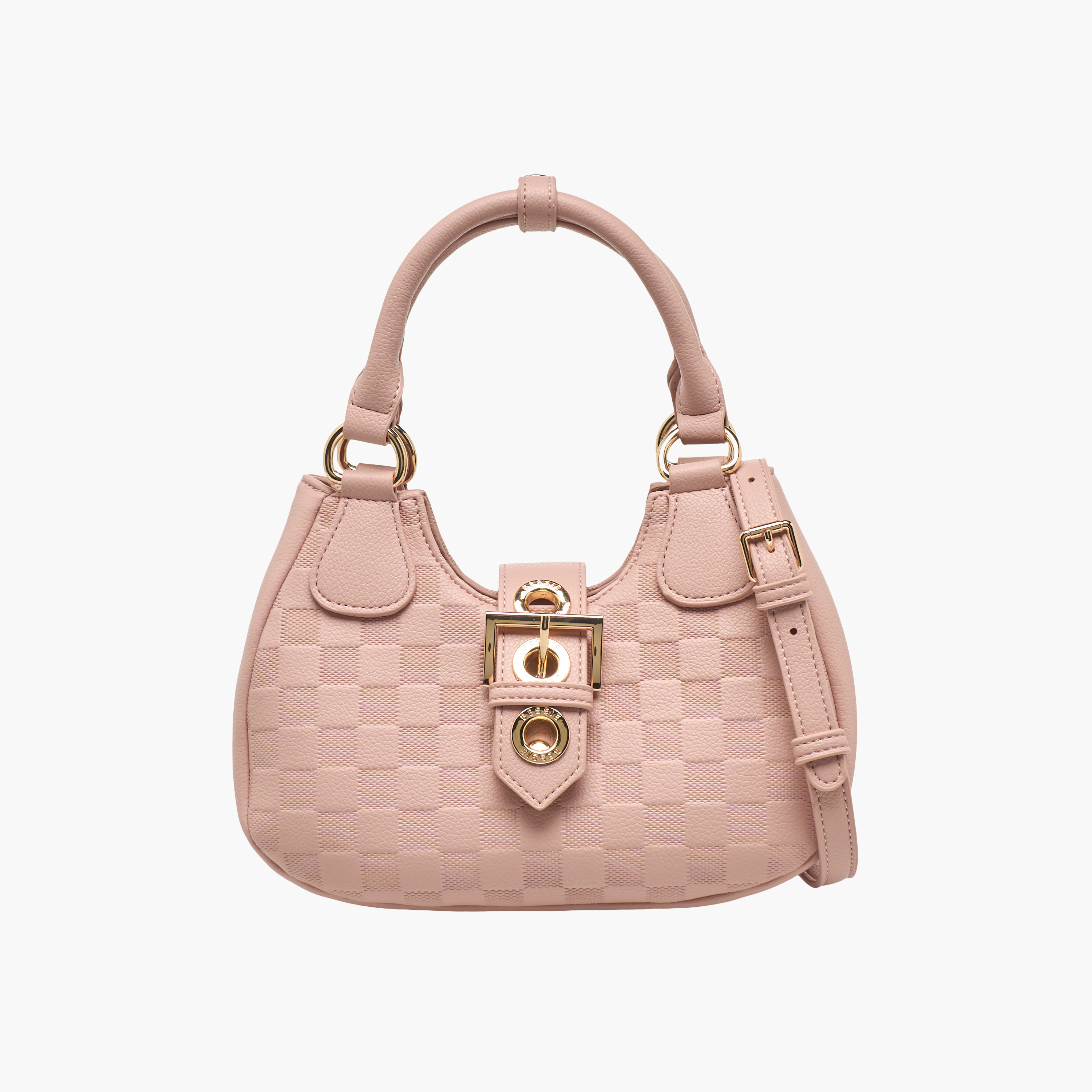 شنطة باجيت كاروهات بحزام قابل للفصل من بيسي لندن-women-bagsandwallets-handbags-image-1