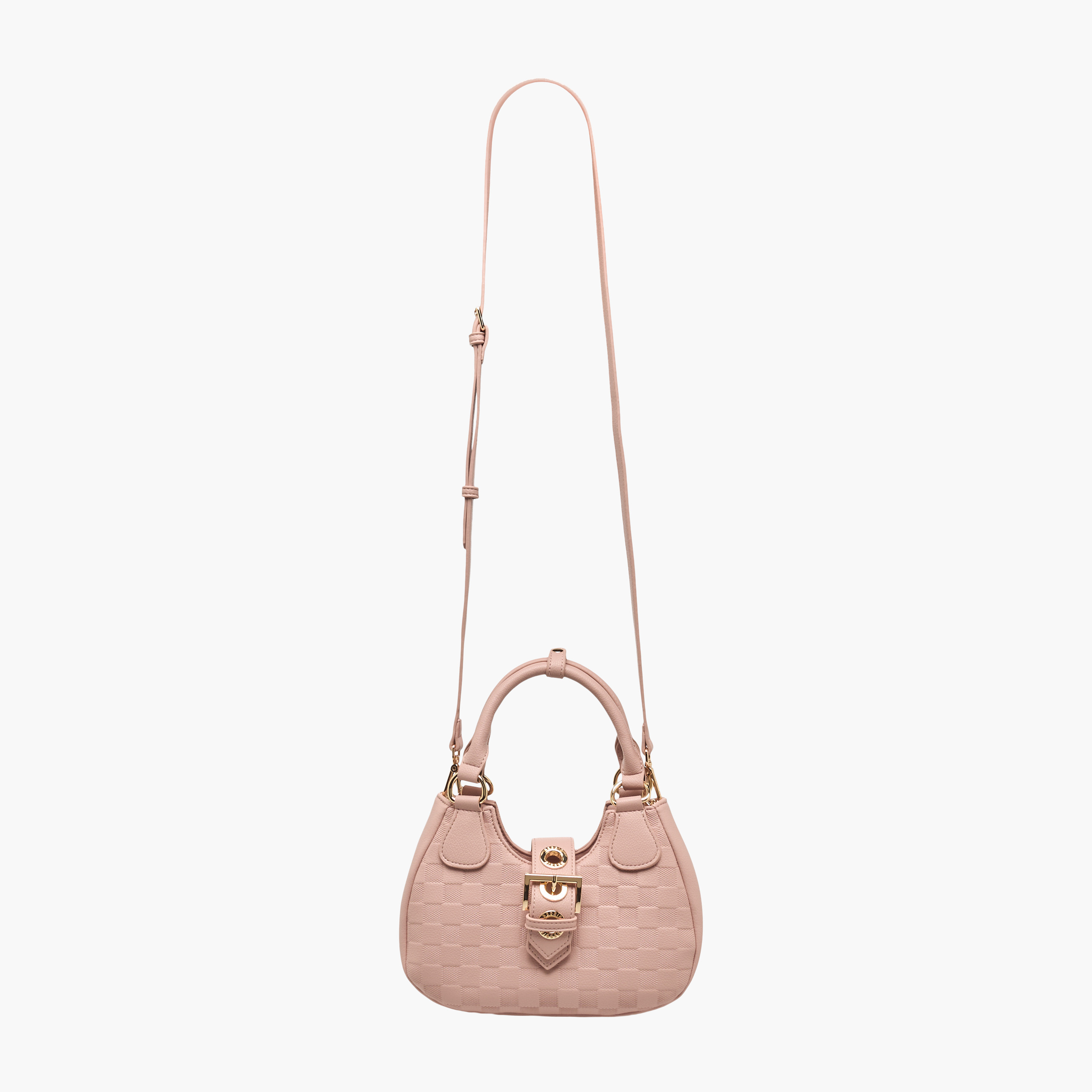 شنطة باجيت كاروهات بحزام قابل للفصل من بيسي لندن-women-bagsandwallets-handbags-image-3