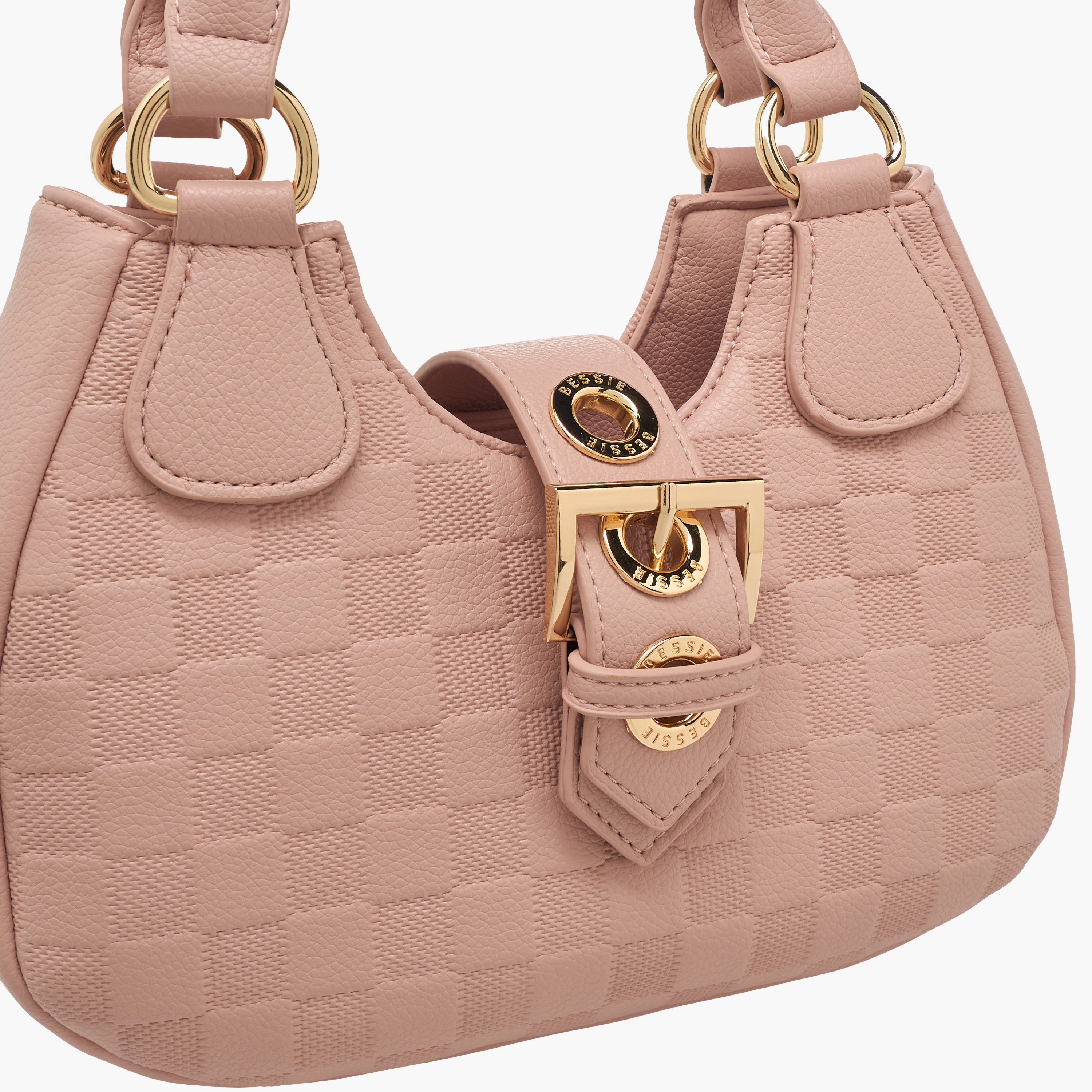 شنطة باجيت كاروهات بحزام قابل للفصل من بيسي لندن-women-bagsandwallets-handbags-image-5