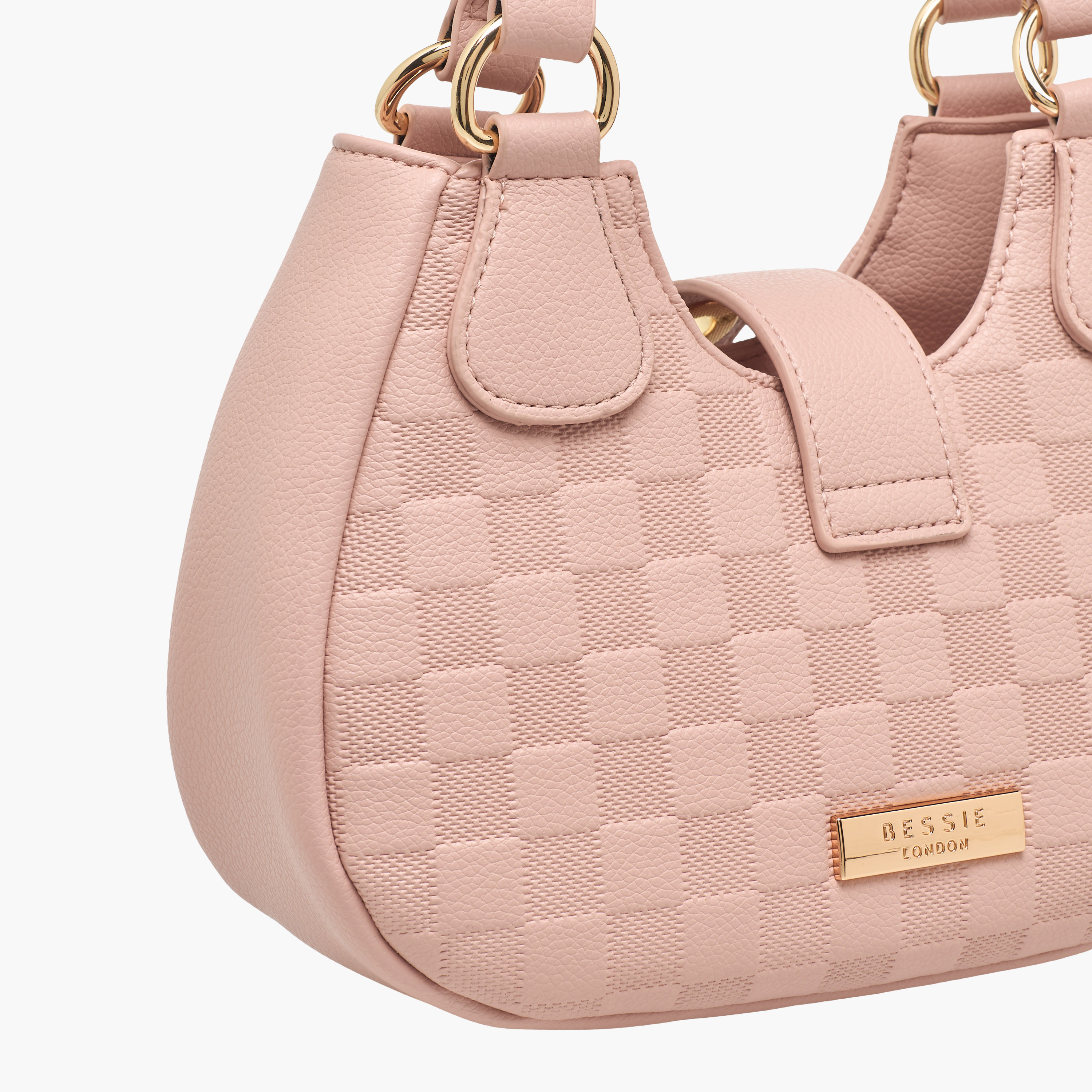 شنطة باجيت كاروهات بحزام قابل للفصل من بيسي لندن-women-bagsandwallets-handbags-image-6