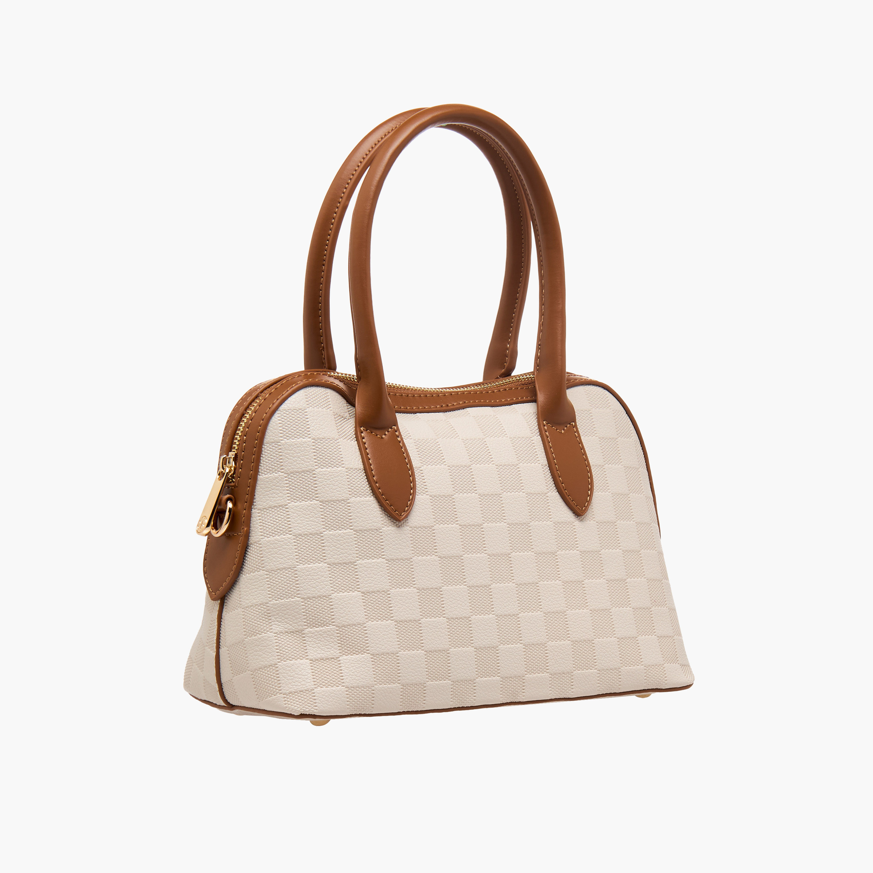 Bessie London Checked Crossbody Bag with Detachable Strap-women-bagsandwallets-handbags-image-4