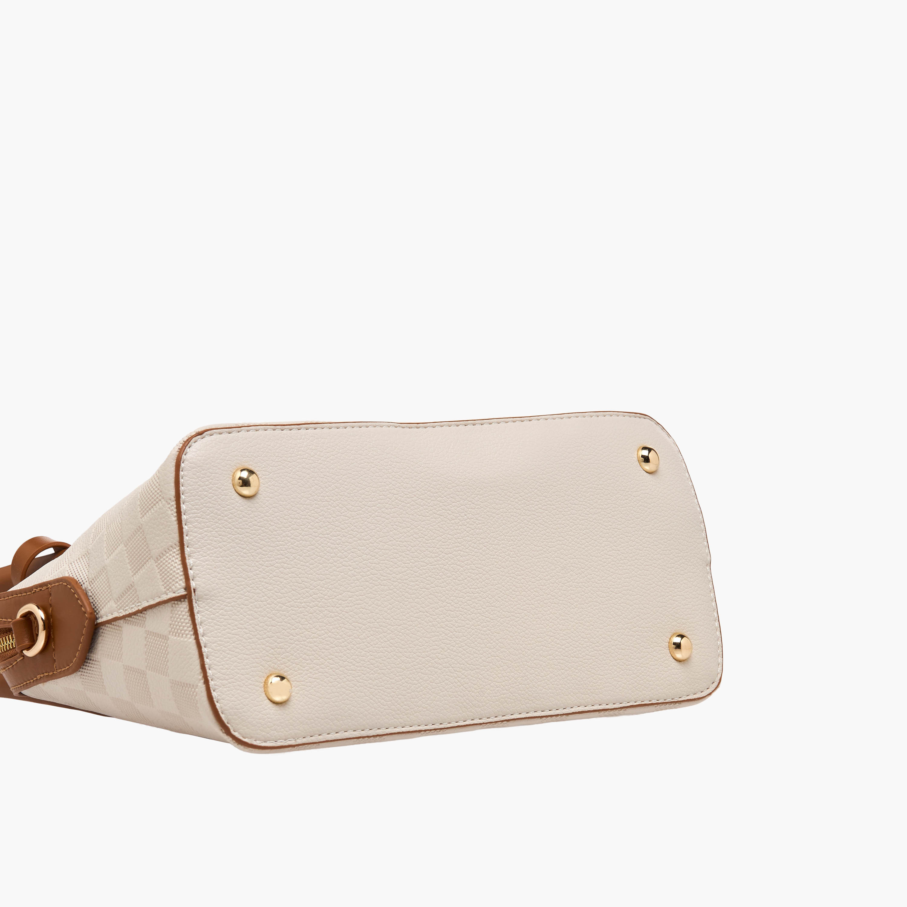 Bessie London Checked Crossbody Bag with Detachable Strap-women-bagsandwallets-handbags-image-7