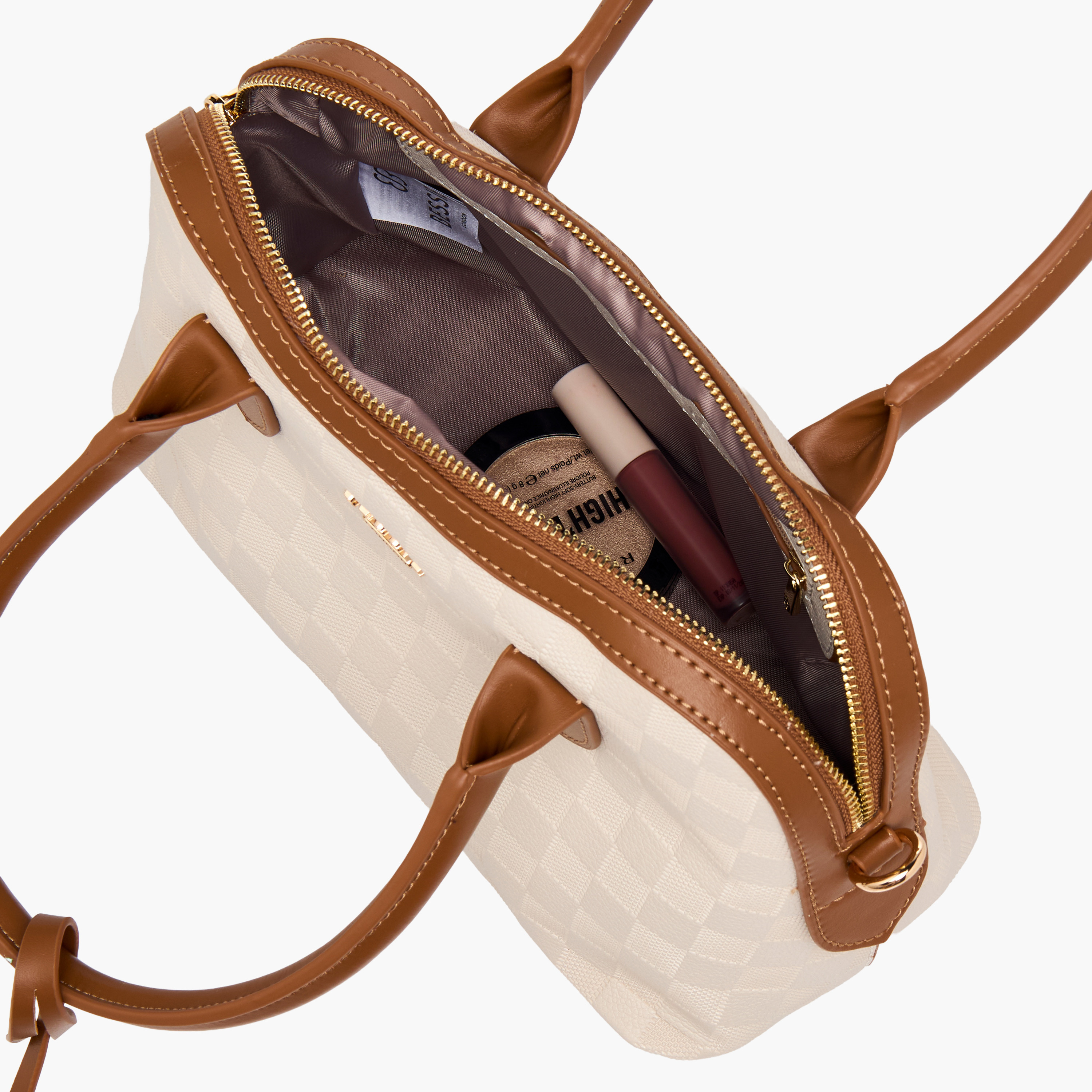 Bessie London Checked Crossbody Bag with Detachable Strap-women-bagsandwallets-handbags-image-9