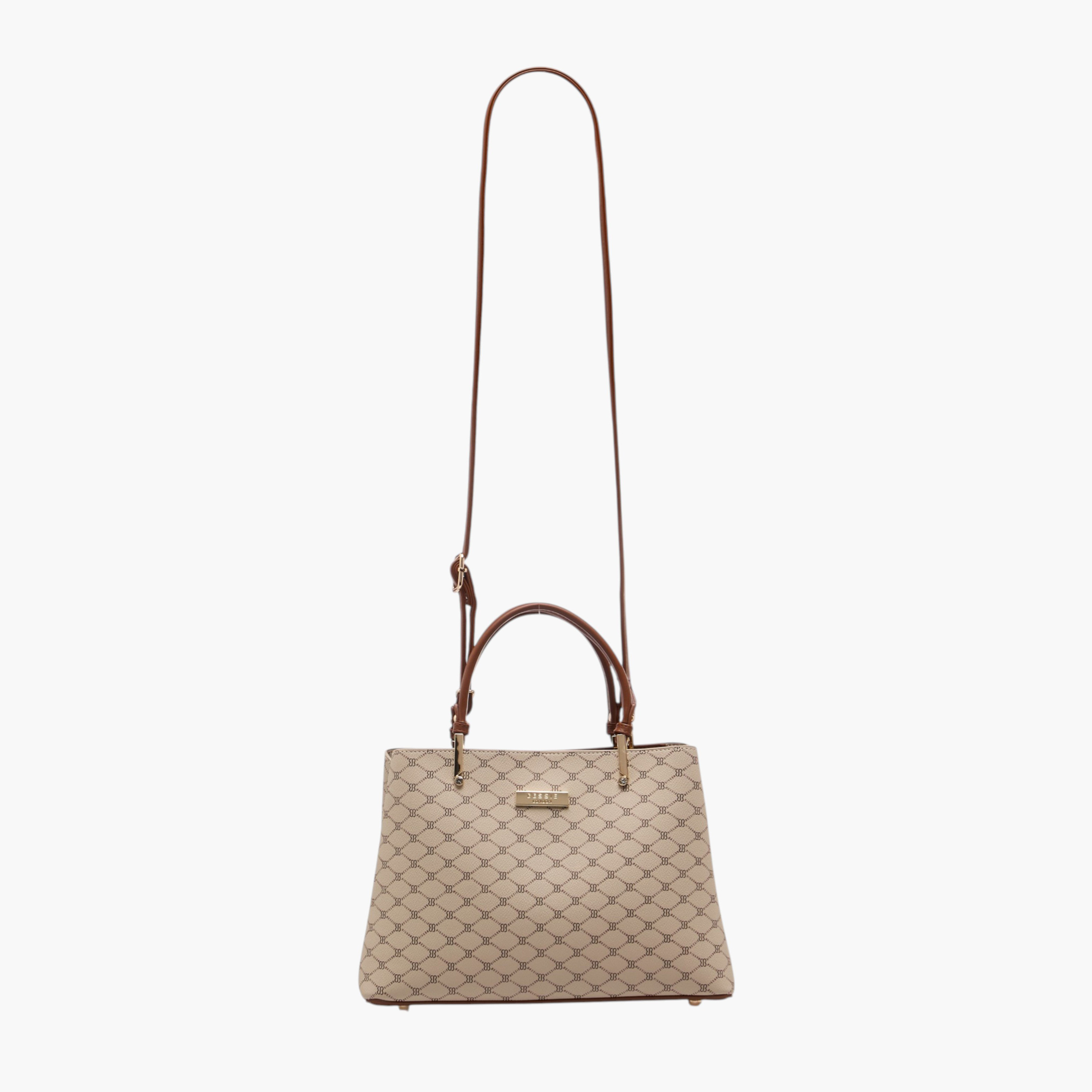 شنطة كروس بودي مربعات بحزتم قابل للفصل من بيسي لندن-women-bagsandwallets-handbags-image-2