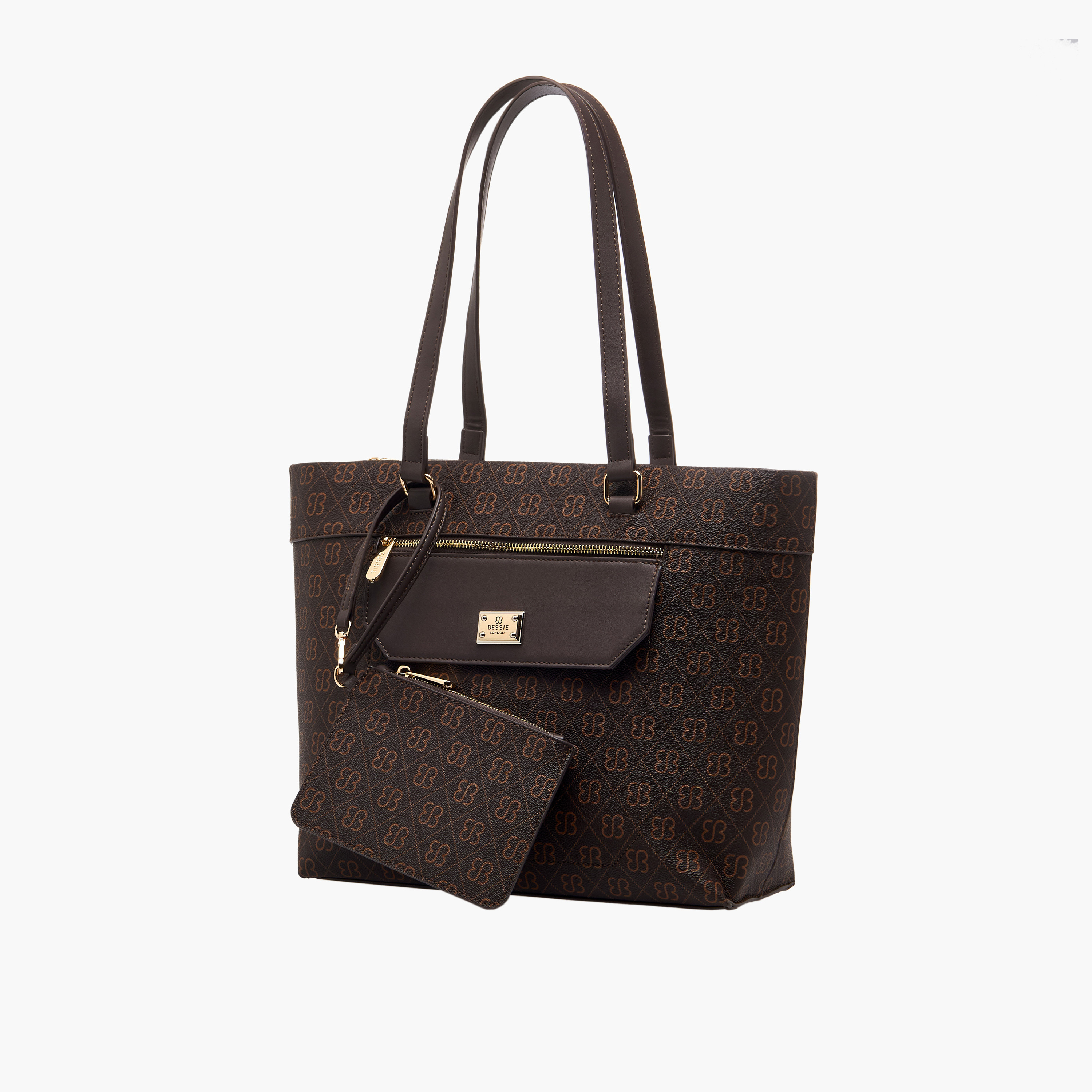 شنطة كروس بودي مربعات بحزتم قابل للفصل من بيسي لندن-women-bagsandwallets-handbags-image-3