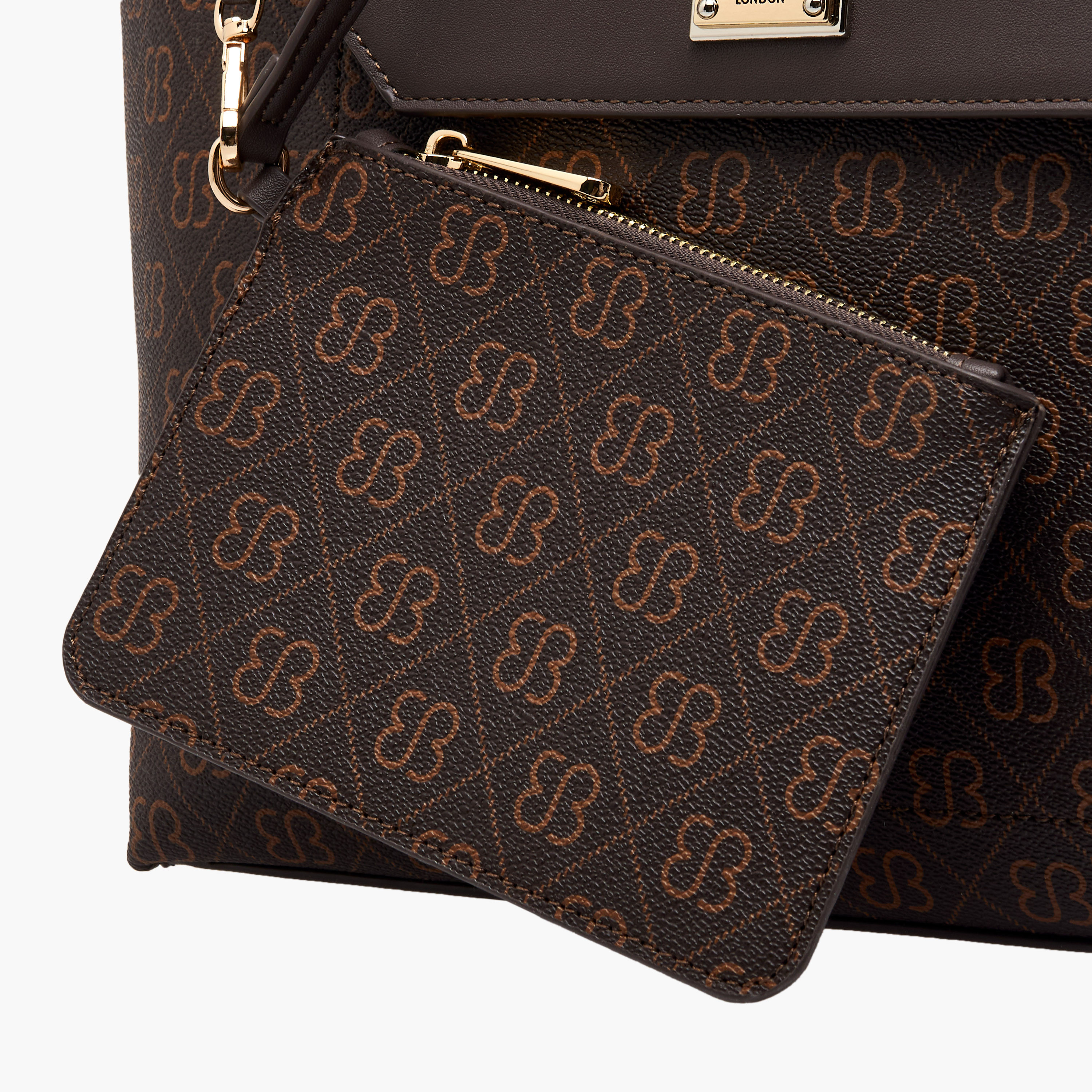 شنطة كروس بودي مربعات بحزتم قابل للفصل من بيسي لندن-women-bagsandwallets-handbags-image-7