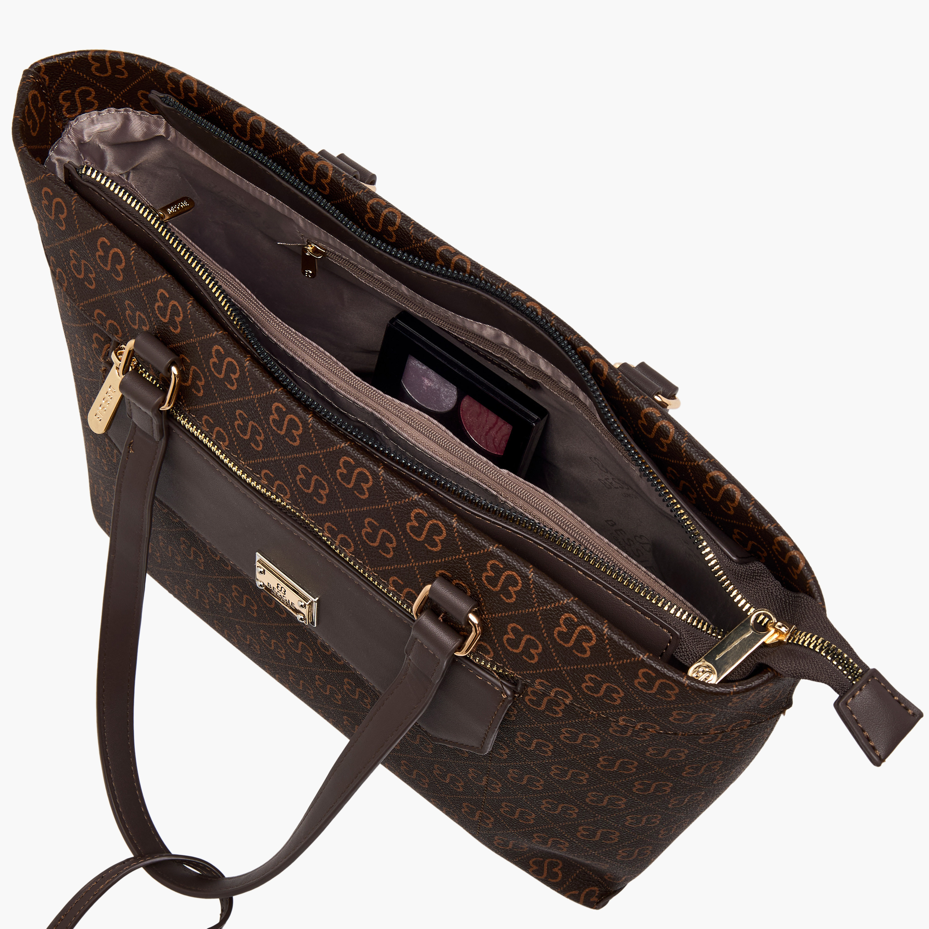شنطة كروس بودي مربعات بحزتم قابل للفصل من بيسي لندن-women-bagsandwallets-handbags-image-9
