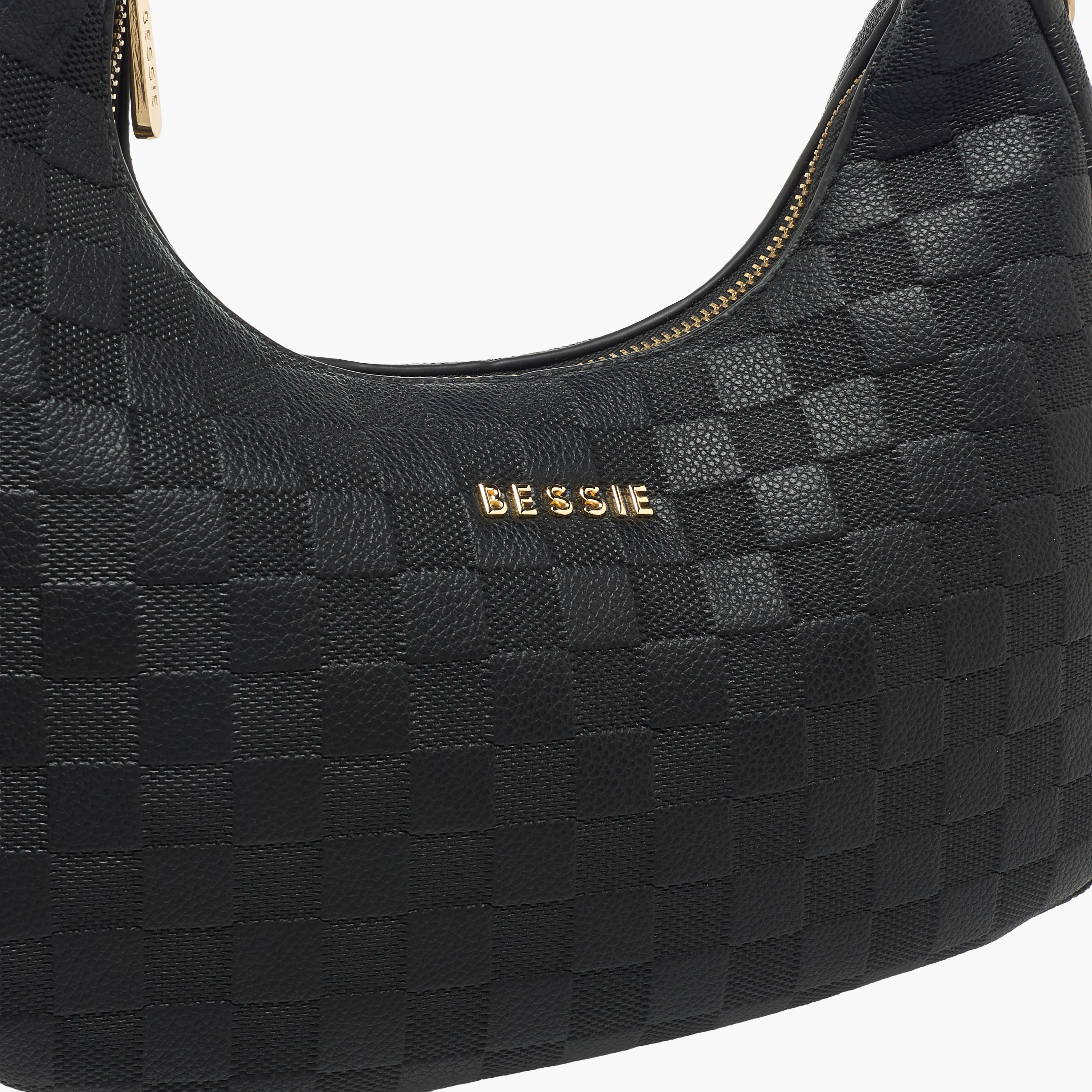 شنطة هوبو كاروهات بحزام قابل للفصل من بيسي لندن-women-bagsandwallets-handbags-image-6