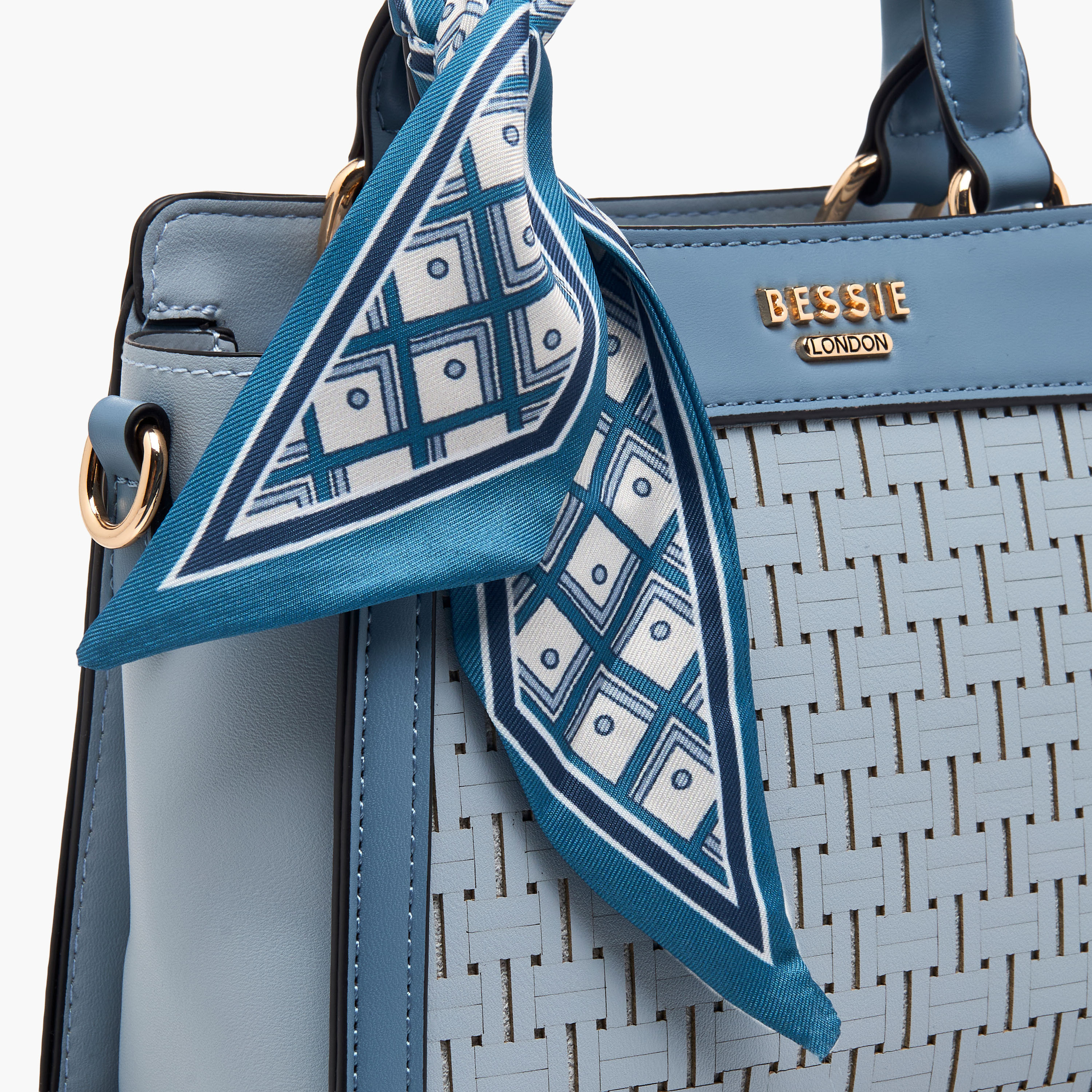 شنطة كروس بودي بزينة وشاح وحزام قابل للفصل من بيسي لندن-women-bagsandwallets-handbags-image-5