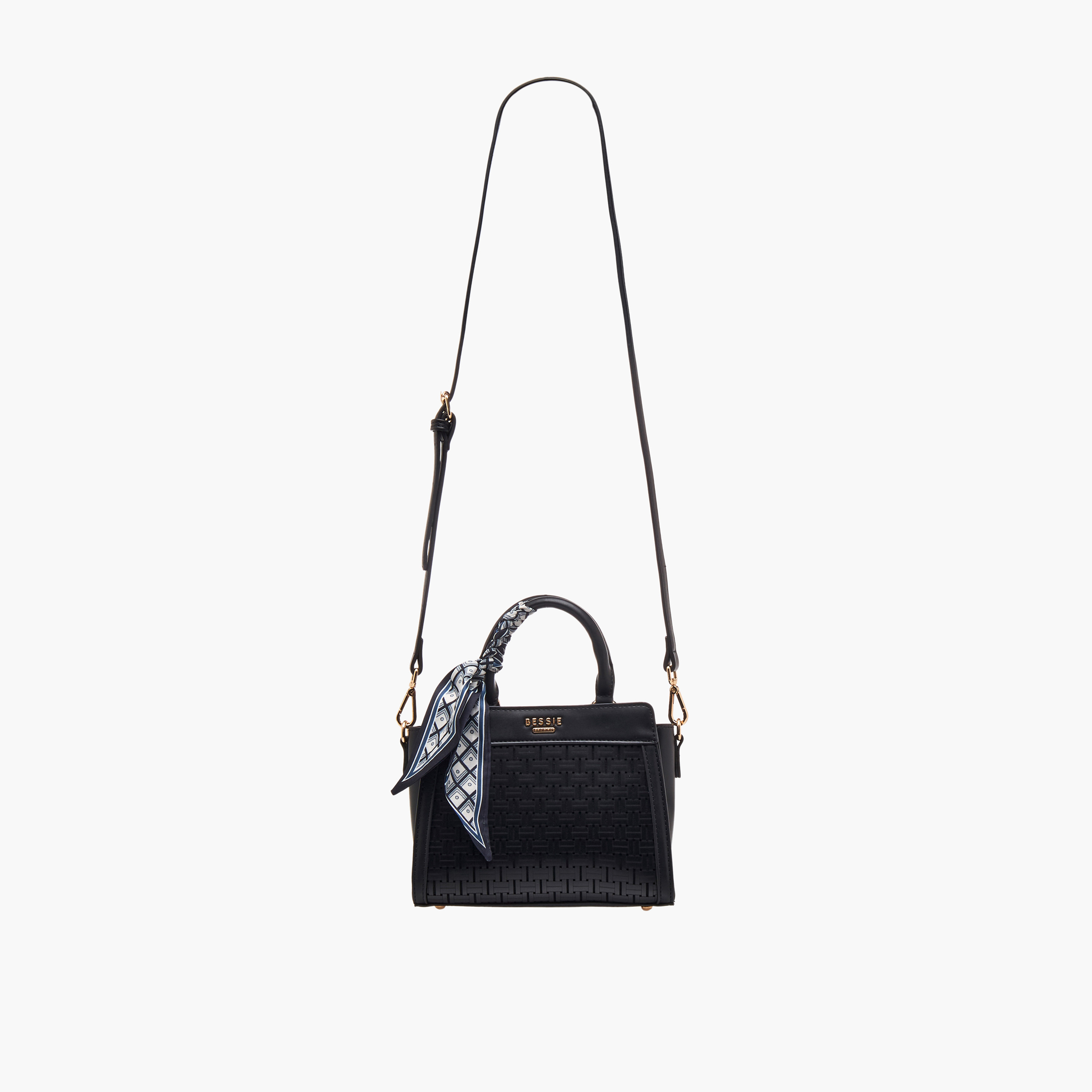 شنطة كروس بودي بزينة وشاح وحزام قابل للفصل من بيسي لندن-women-bagsandwallets-handbags-image-3