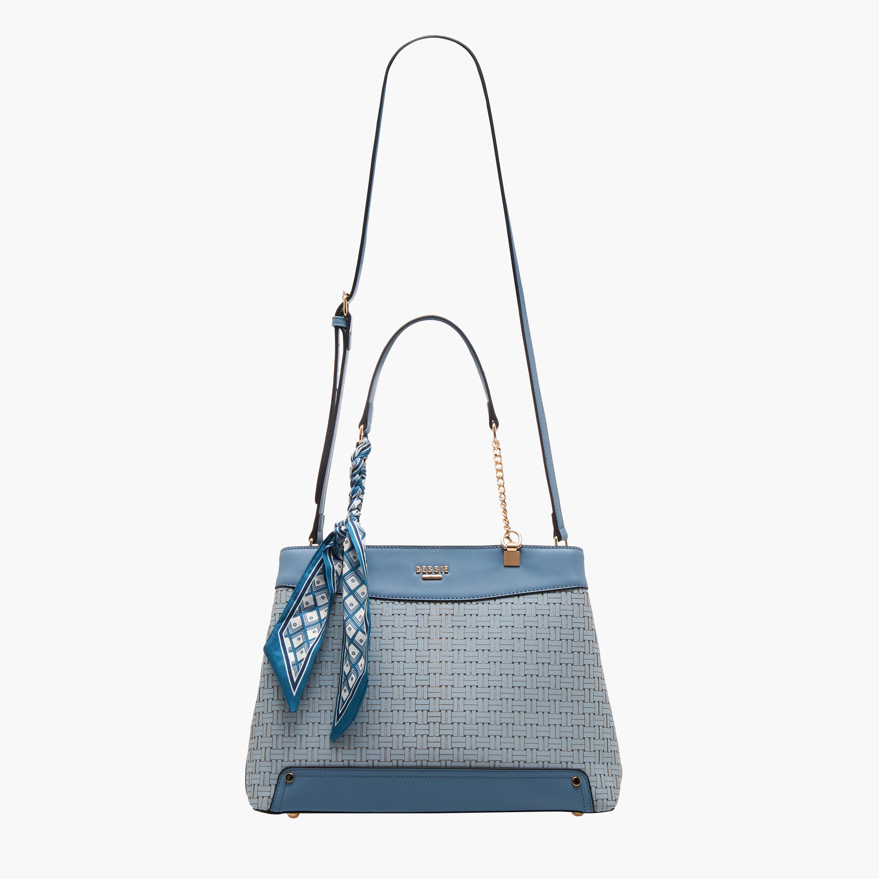 شنطة توتي بحزام قابل للفصل ووشاح من بيسي لندن-women-bagsandwallets-handbags-image-3
