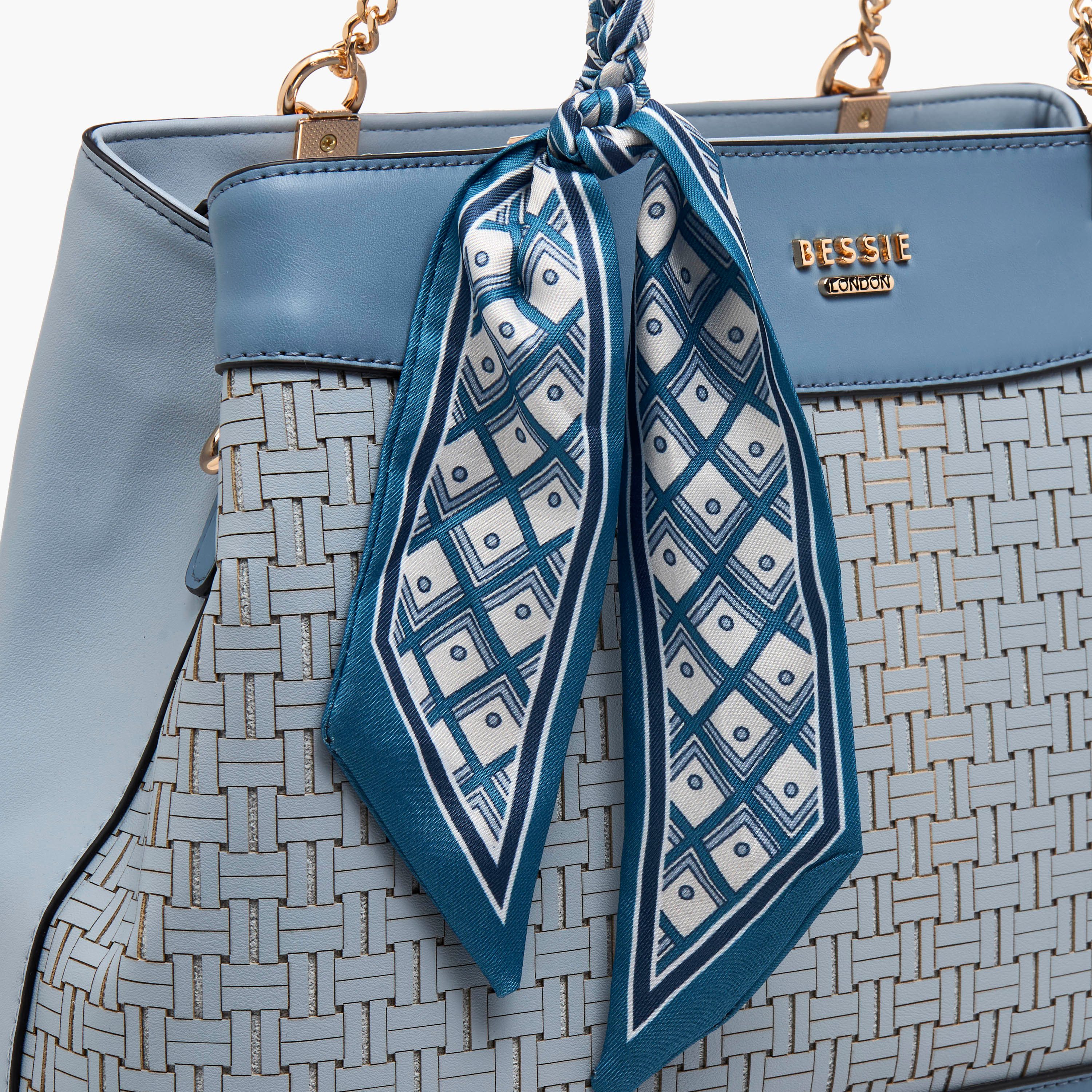 شنطة توتي بحزام قابل للفصل ووشاح من بيسي لندن-women-bagsandwallets-handbags-image-5