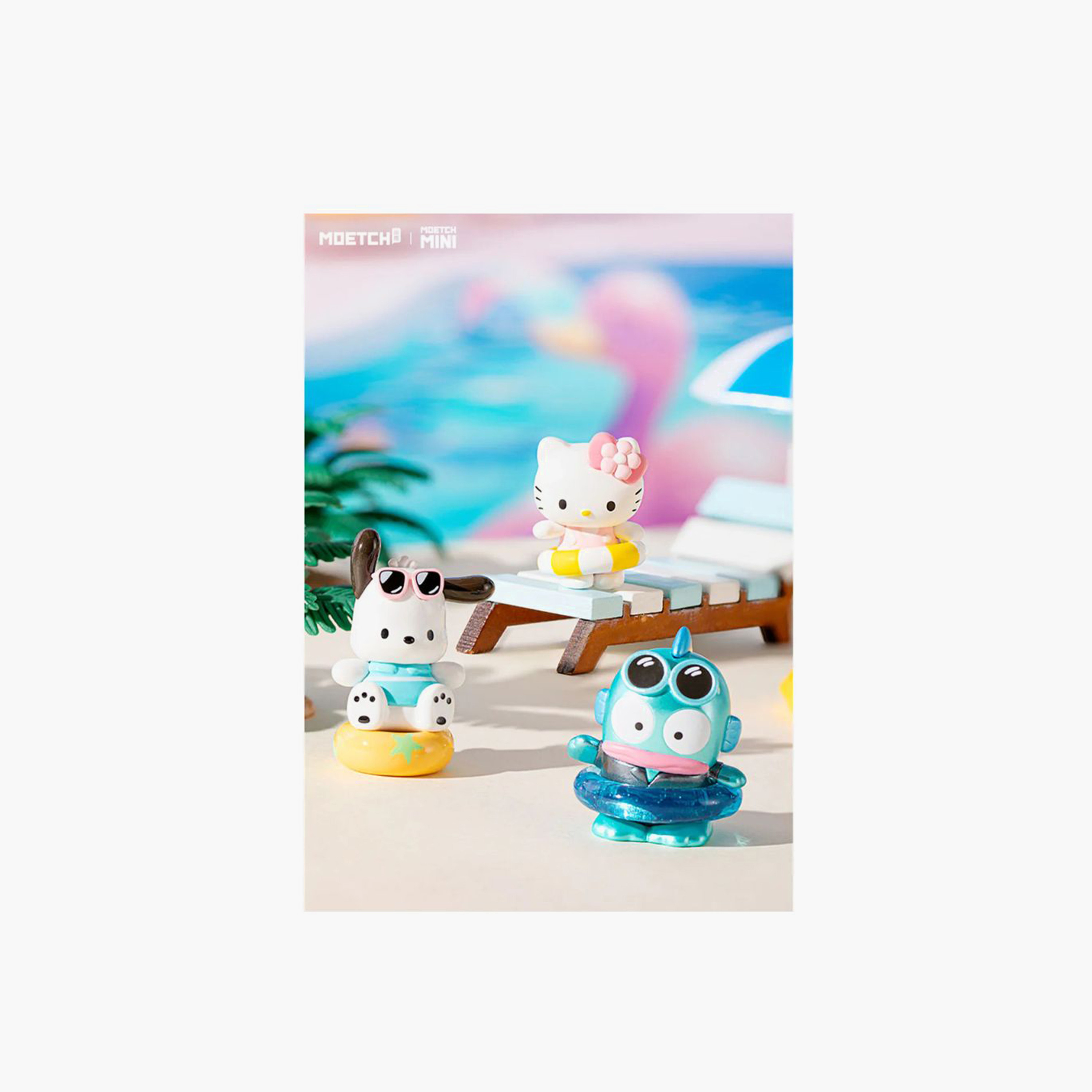 Sanrio Swimming Series Moetch Bean Assorted Figurine-toys-noveltyandcollectibles-collectibles-image-2