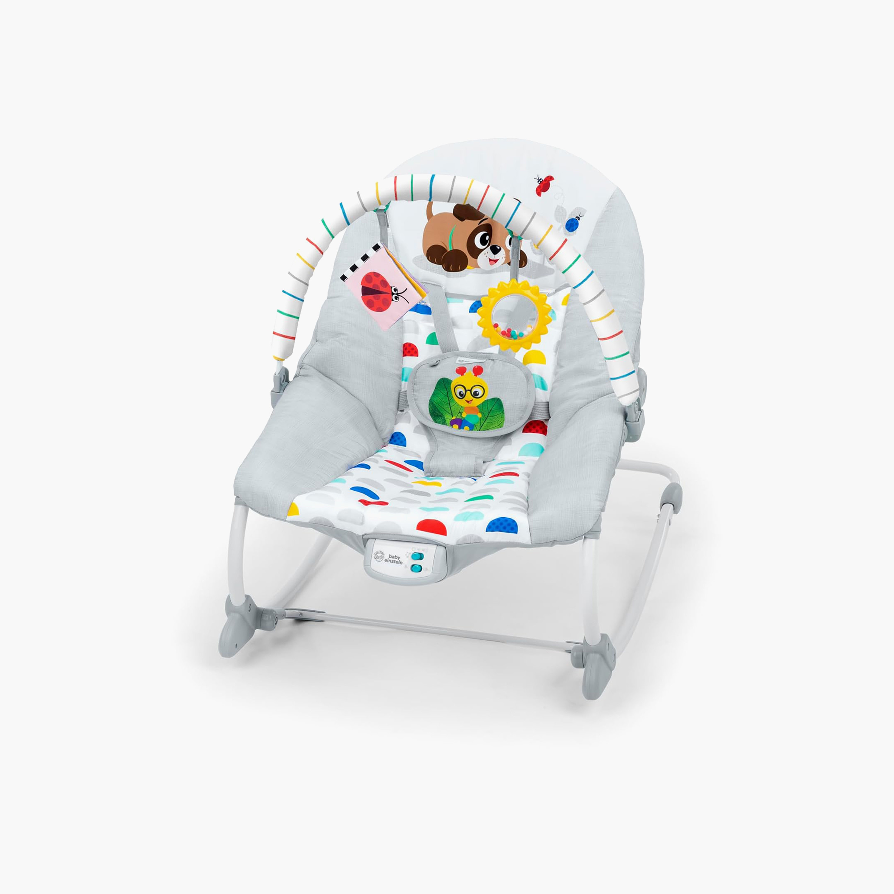 Baby Einstein Dean's Discovery Spot Infant to Toddler Rocker with Detachable Toys-baby-infantactivity-rockers-image-1