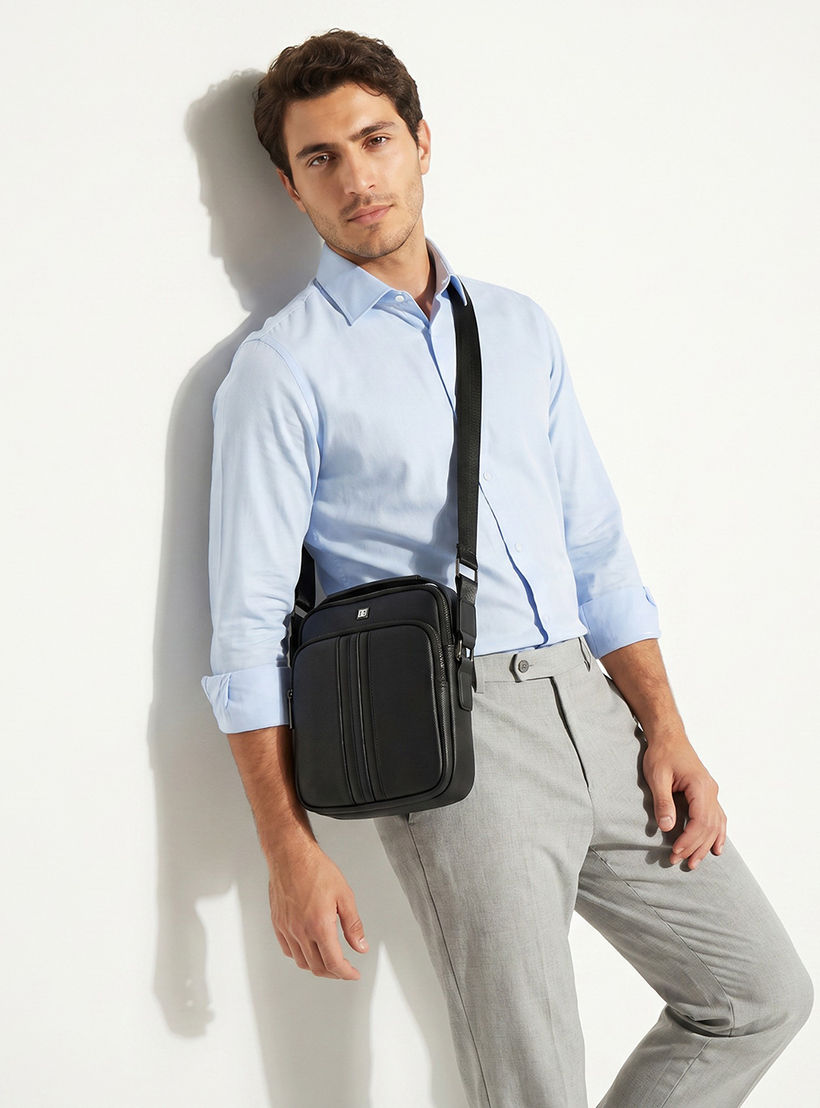 شنطة كروس بودي بحزام قابل للتعديل للرجال من دوتشيني-travel-accessories-image-1