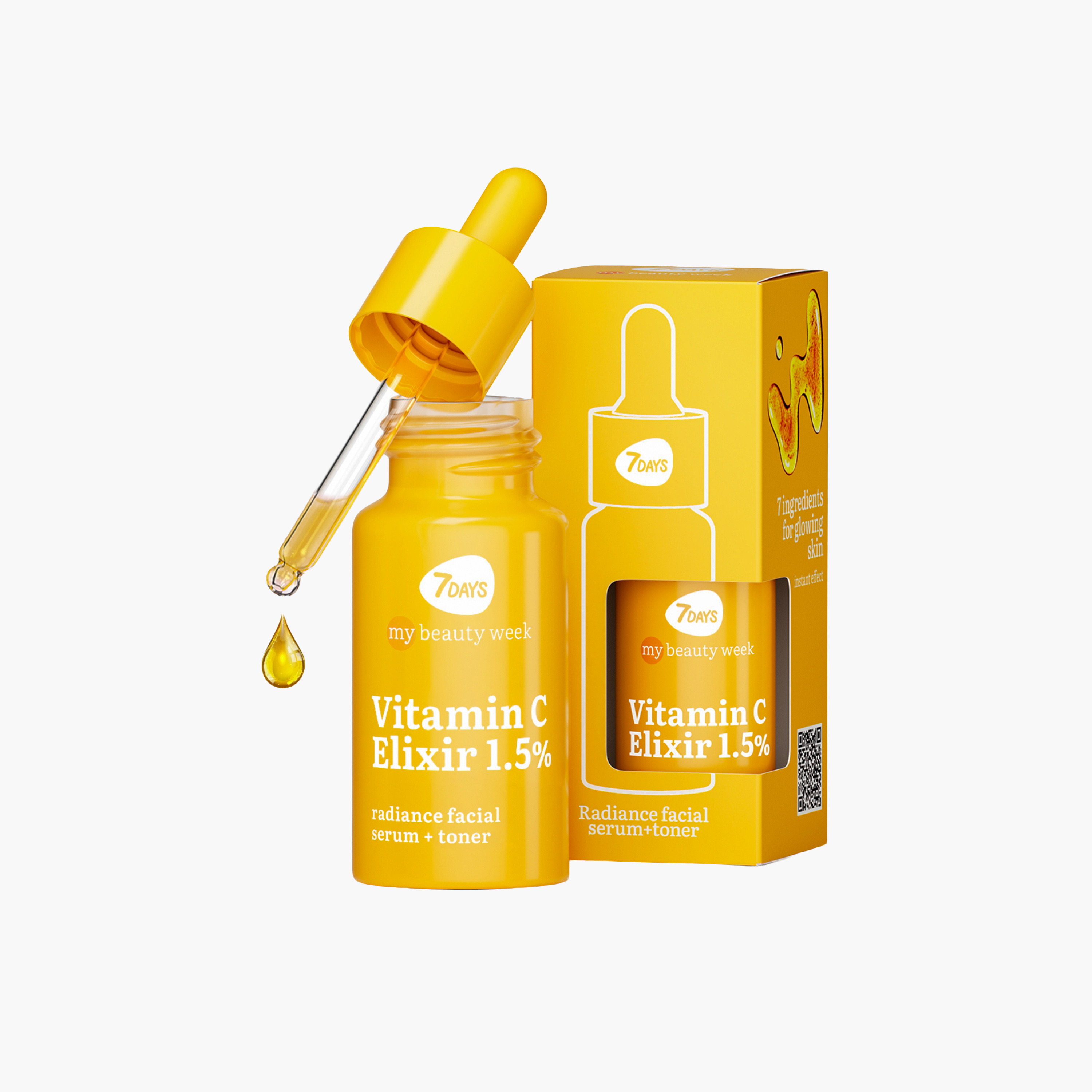 7days Vitamin C Radiance Facial Serum-Toner-beautyandpersonalcare-skin-treatmentsandserums-image-1