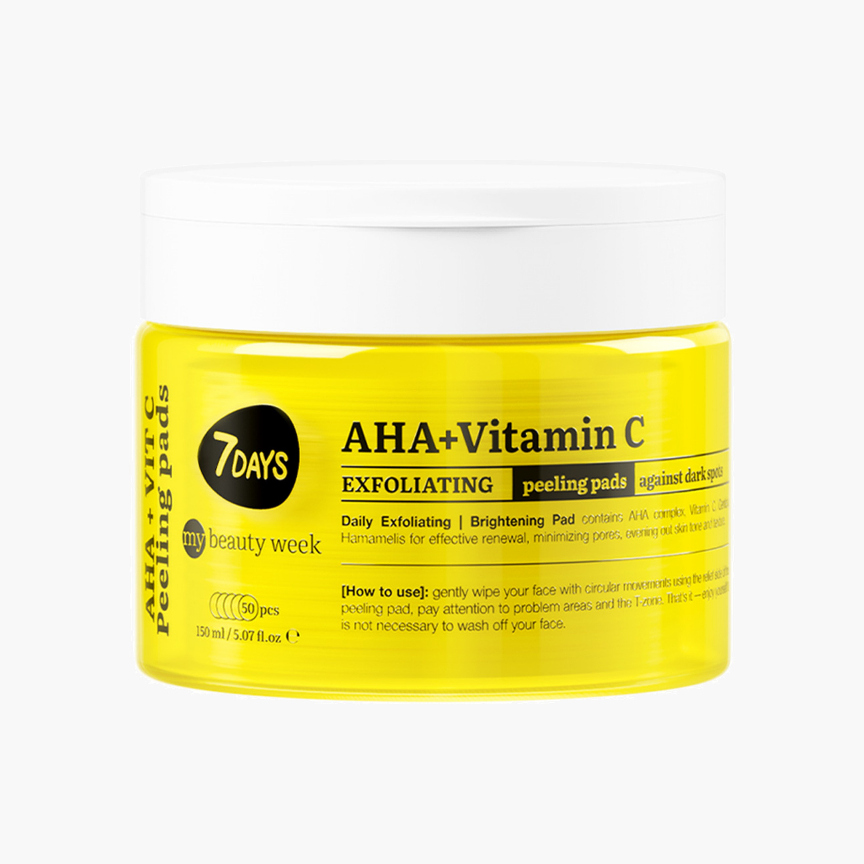 7days Brightening Exfoliating Peeling Pads-beautyandpersonalcare-skin-cleansers-tonerandmists-image-1