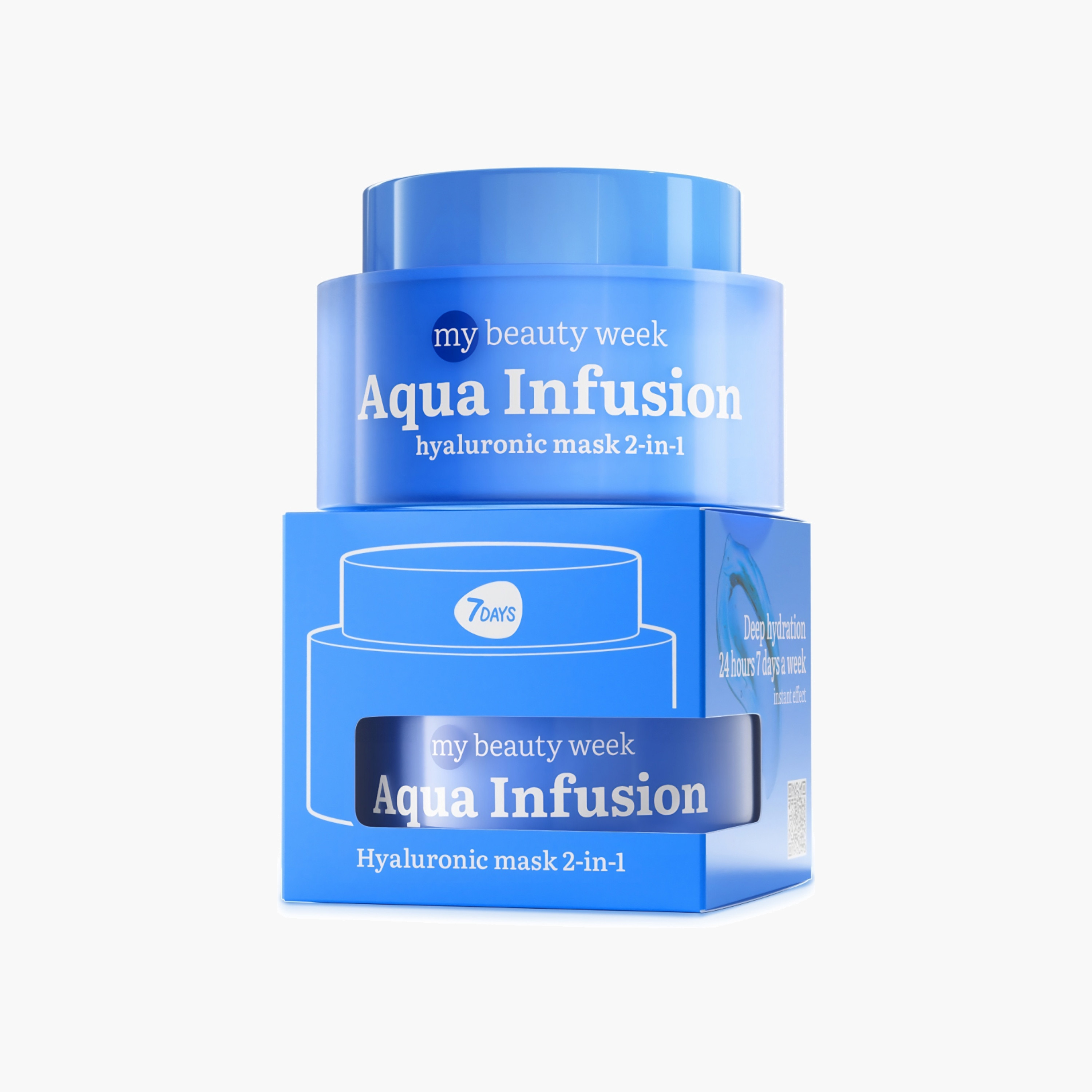 7days Aqua Infusion Hyaluronic Face Mask-beautyandpersonalcare-skin-masks-masksandpeels-image-3