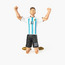 Lionel Messi Football Action Figure - 20 cm-toys-playfigures-actionfigures-image-6
