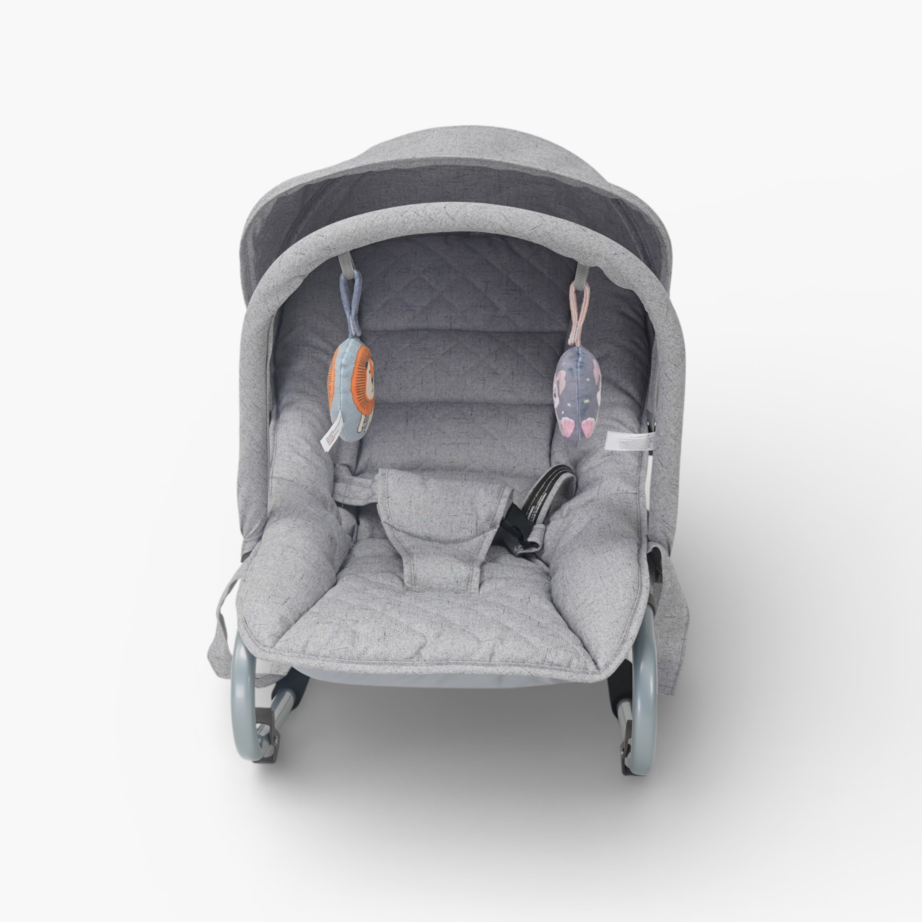 Juniors Coral Rocker with Canopy and Toy Bar-baby-infantactivity-rockers-image-2