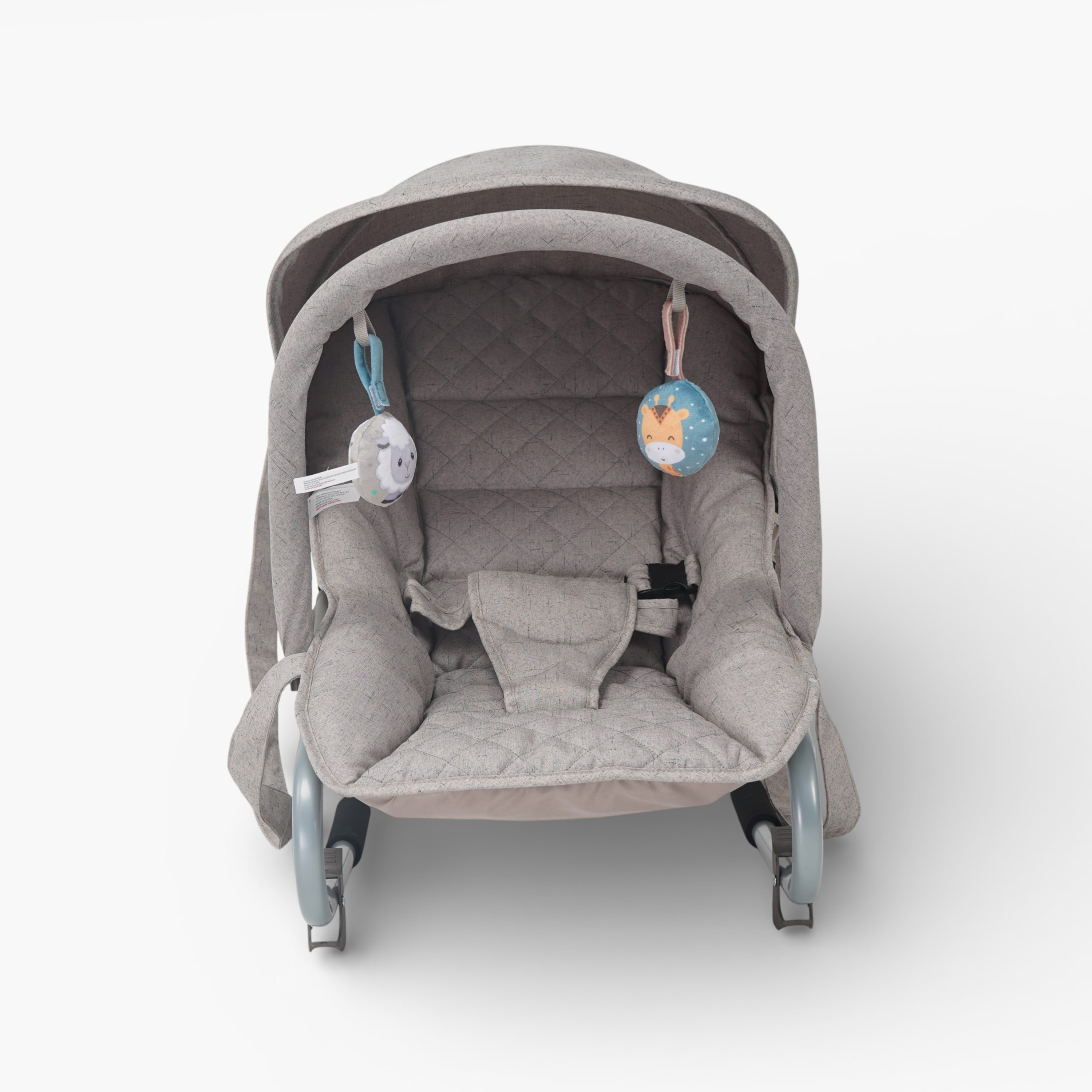 Juniors Coral Rocker with Canopy and Toy Bar-baby-infantactivity-rockers-image-2