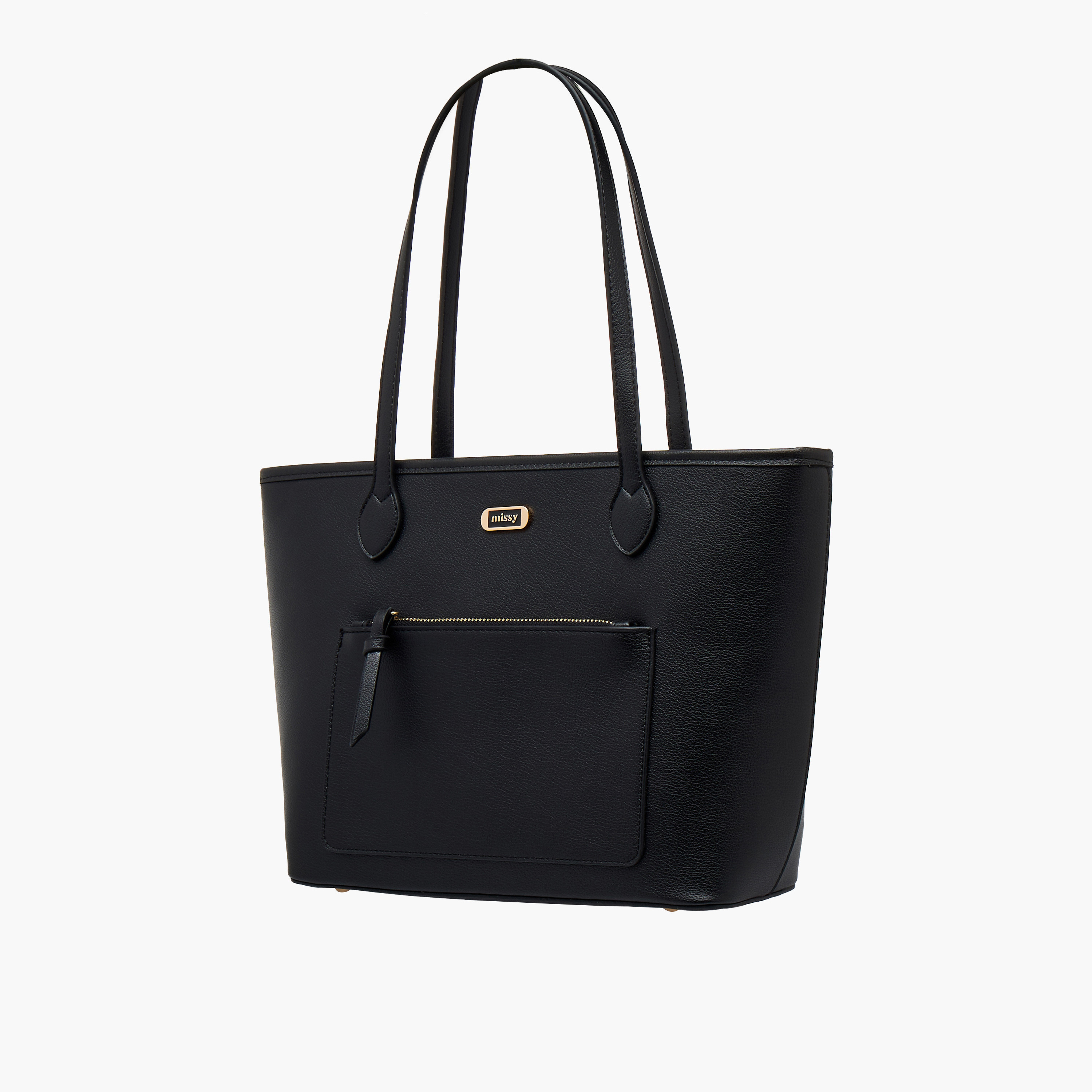Missy Monogram Print Tote Bag with Double Handle-women-bagsandwallets-handbags-image-2