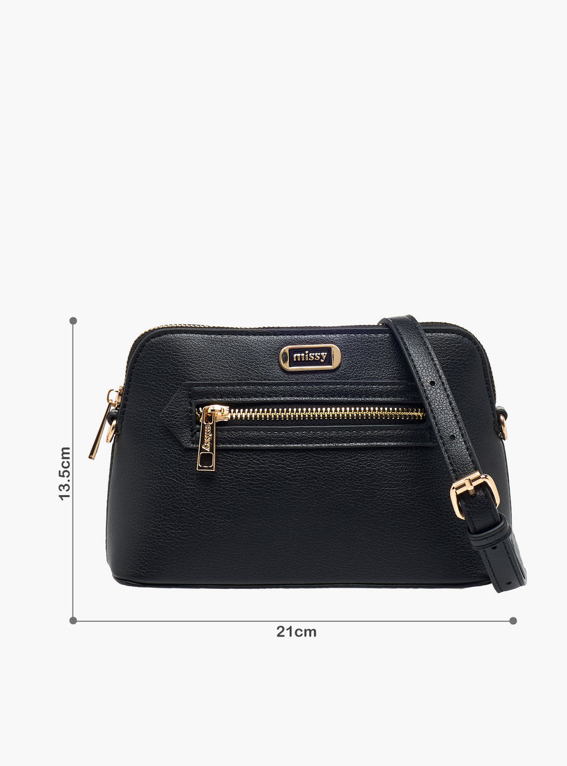 شنطة كروس بودي بحزام قابل للتعديل وطبعات مونوجرام من ميسي-women-bagsandwallets-handbags-image-3