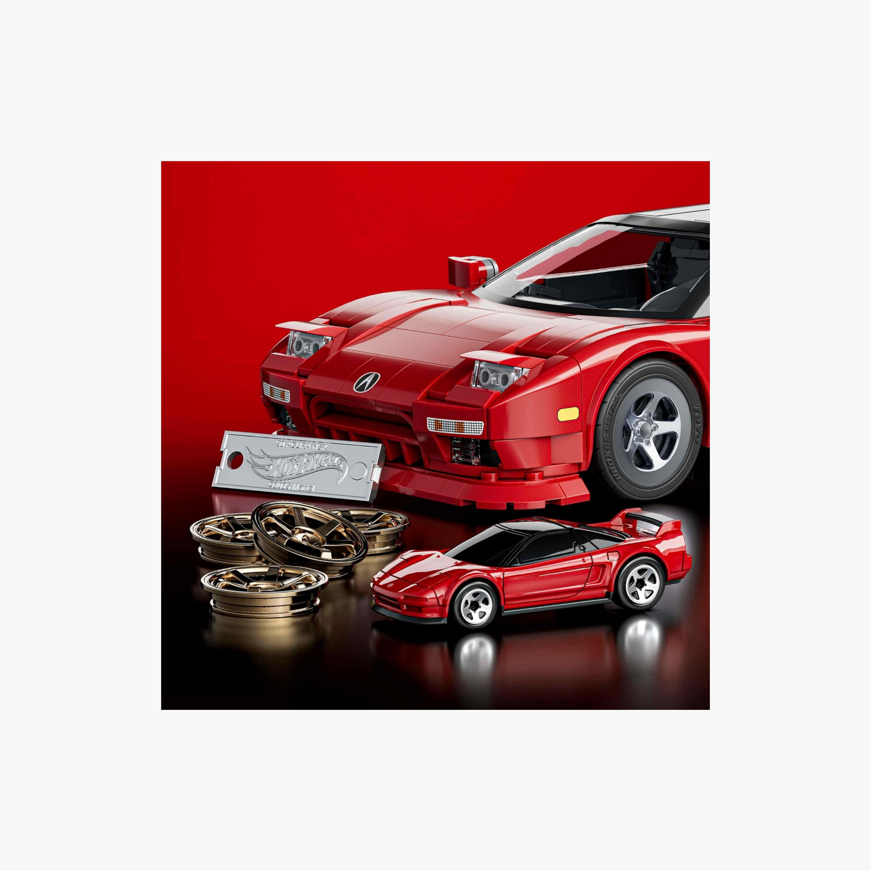 Hot Wheels Mattel Brick Shop Elite Acura NSX Toy-toys-buildingblocks-blocks-image-5