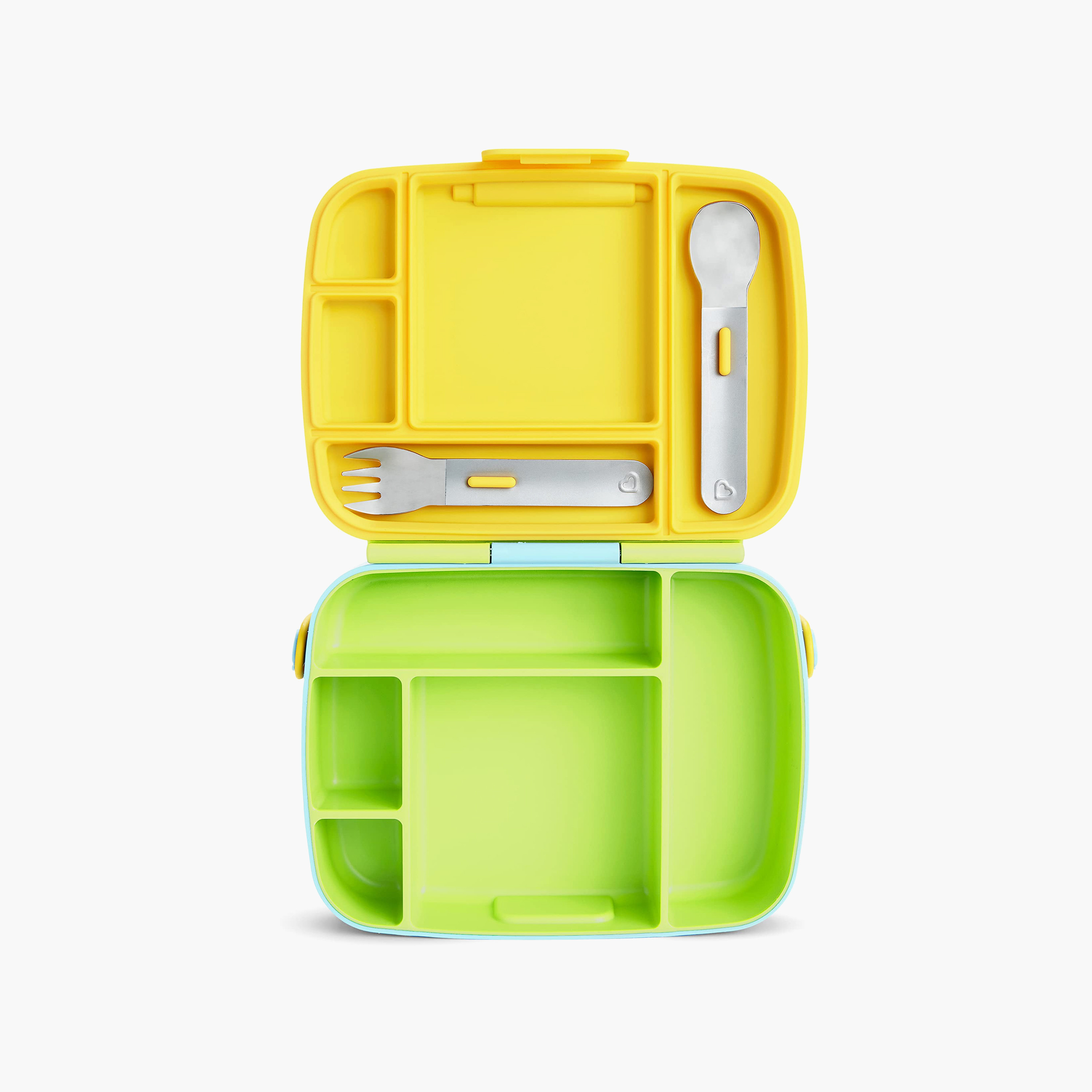 Munchkin Bento Lunch Box with Spoon and Fork, BPA-Free-baby-feeding-mealtimeessentials-image-3