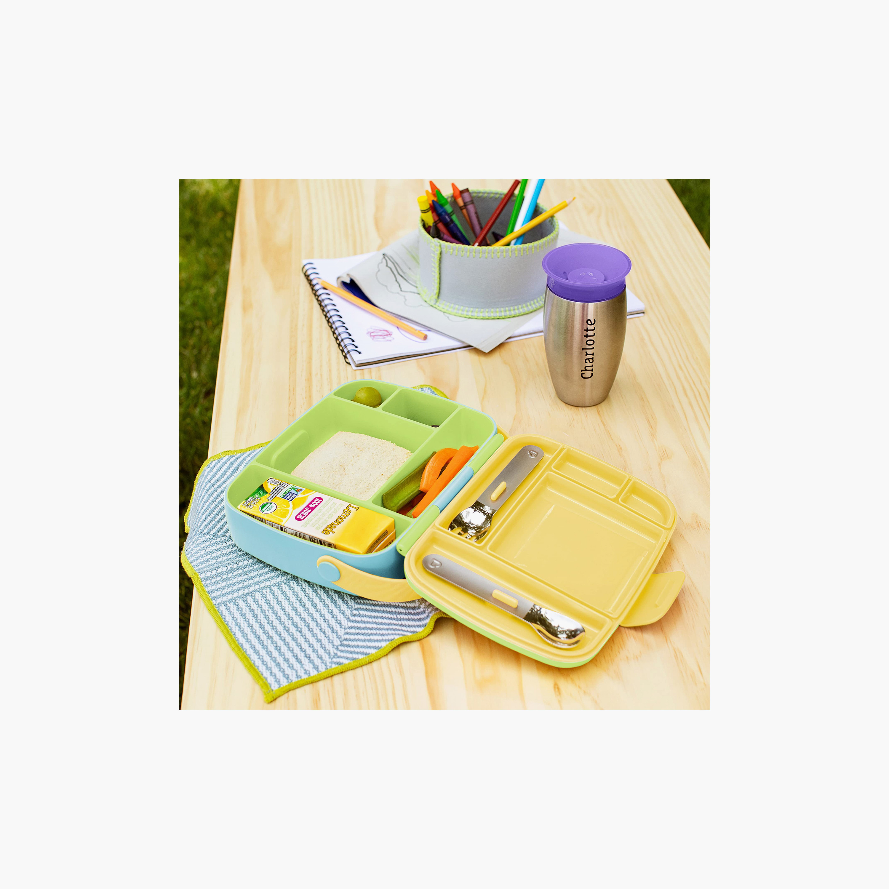 Munchkin Bento Lunch Box with Spoon and Fork, BPA-Free-baby-feeding-mealtimeessentials-image-6