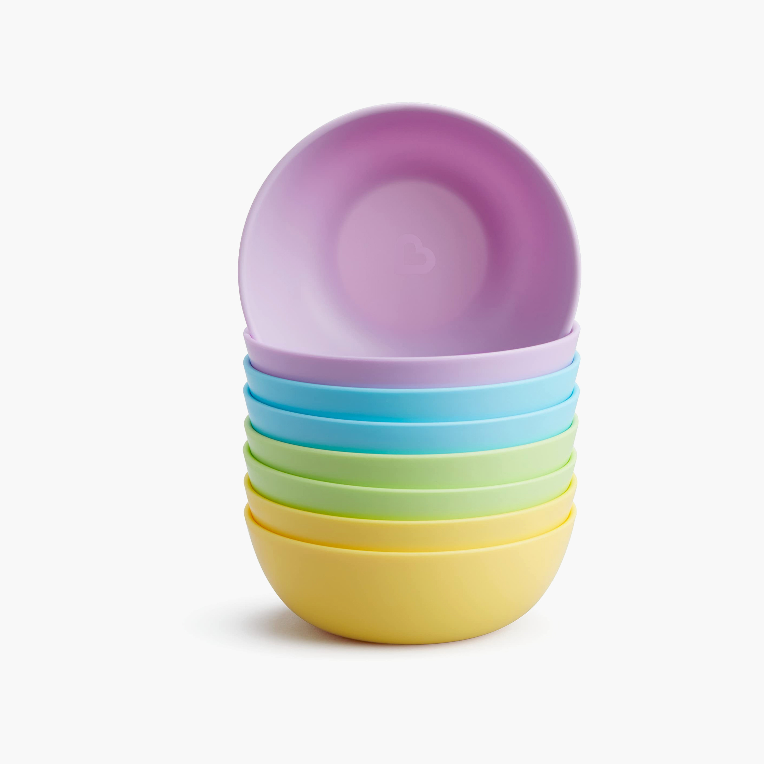 Pack of 8 Munchkin Feeding Bowls, Solid Design-baby-feeding-mealtimeessentials-image-1