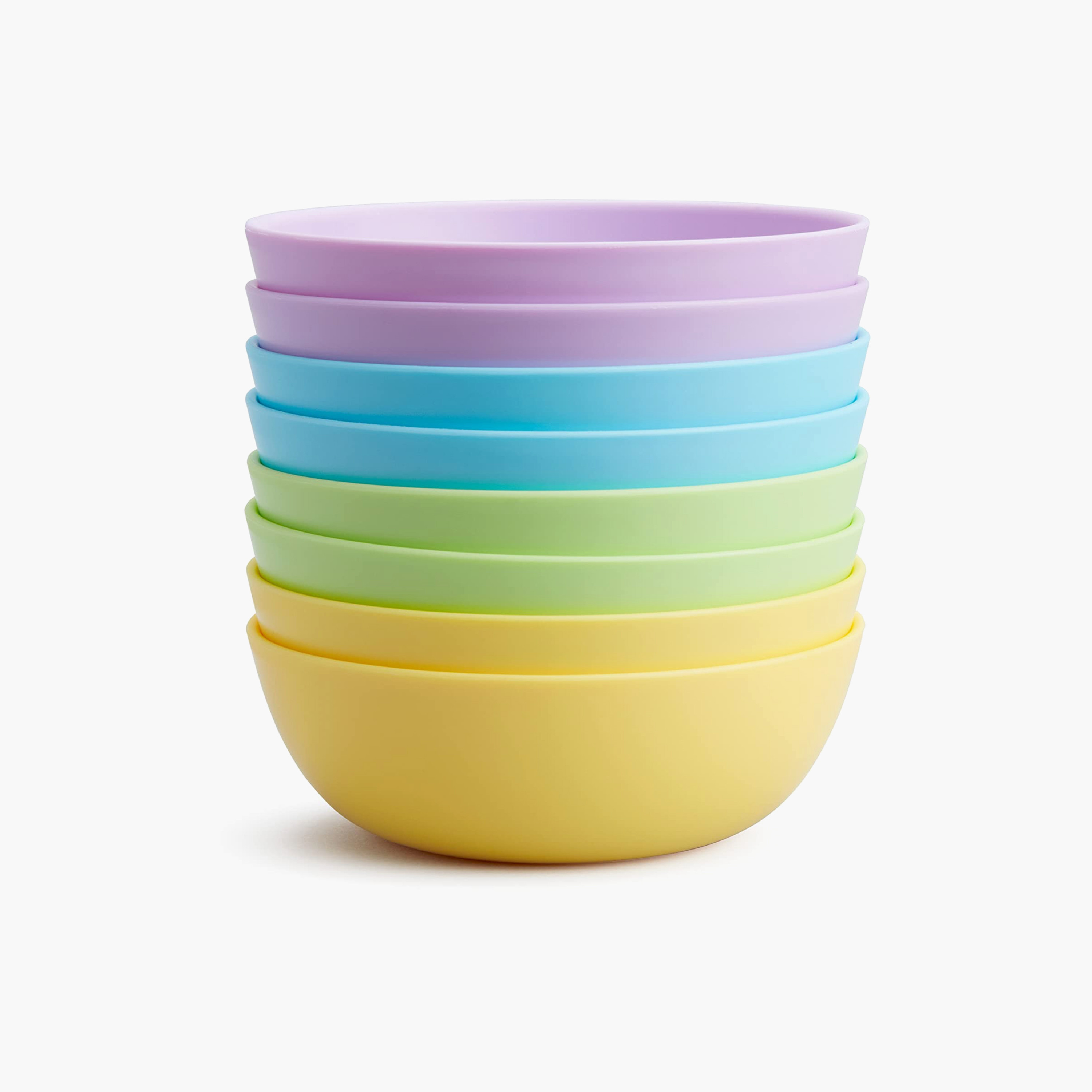 Pack of 8 Munchkin Feeding Bowls, Solid Design-baby-feeding-mealtimeessentials-image-2
