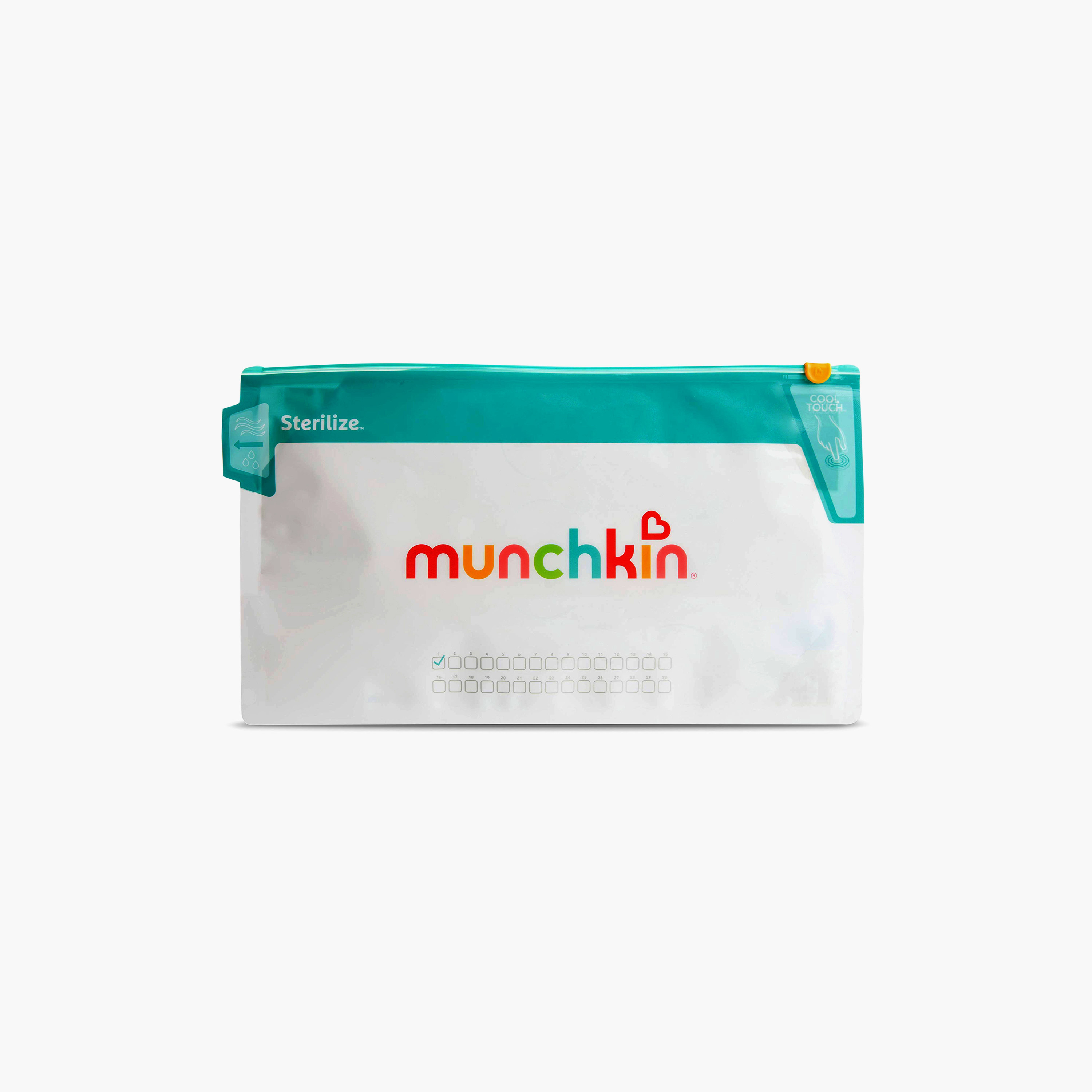 Pack of 6 Munchkin Steriliser Bag with Zip Lock-baby-feeding-sterilizersandwarmers-image-4