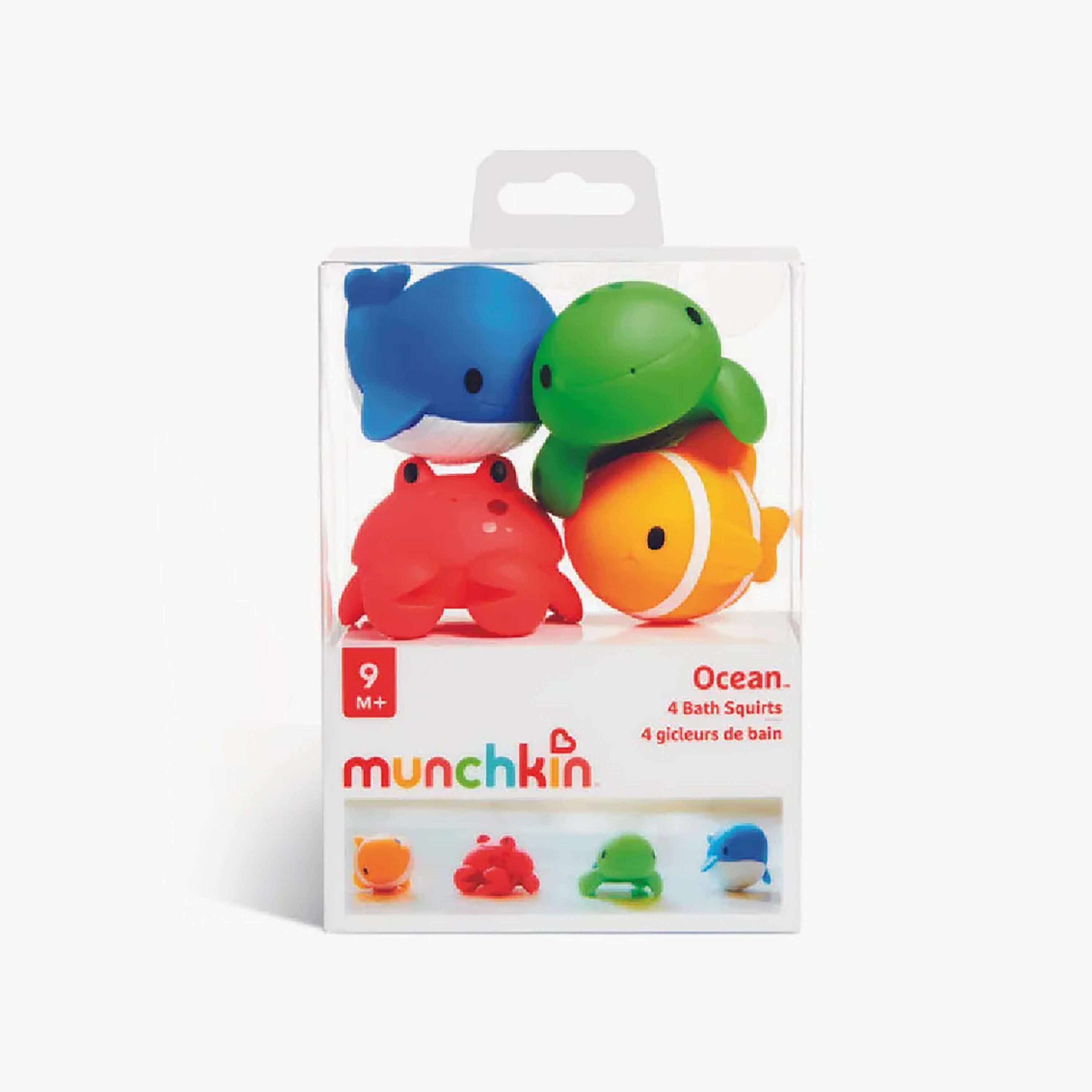 طقم ألعاب حمام بطبعات بحرية 4 قطع من مانشكين-beautyandpersonalcare-babycare-bathaccessories-image-1