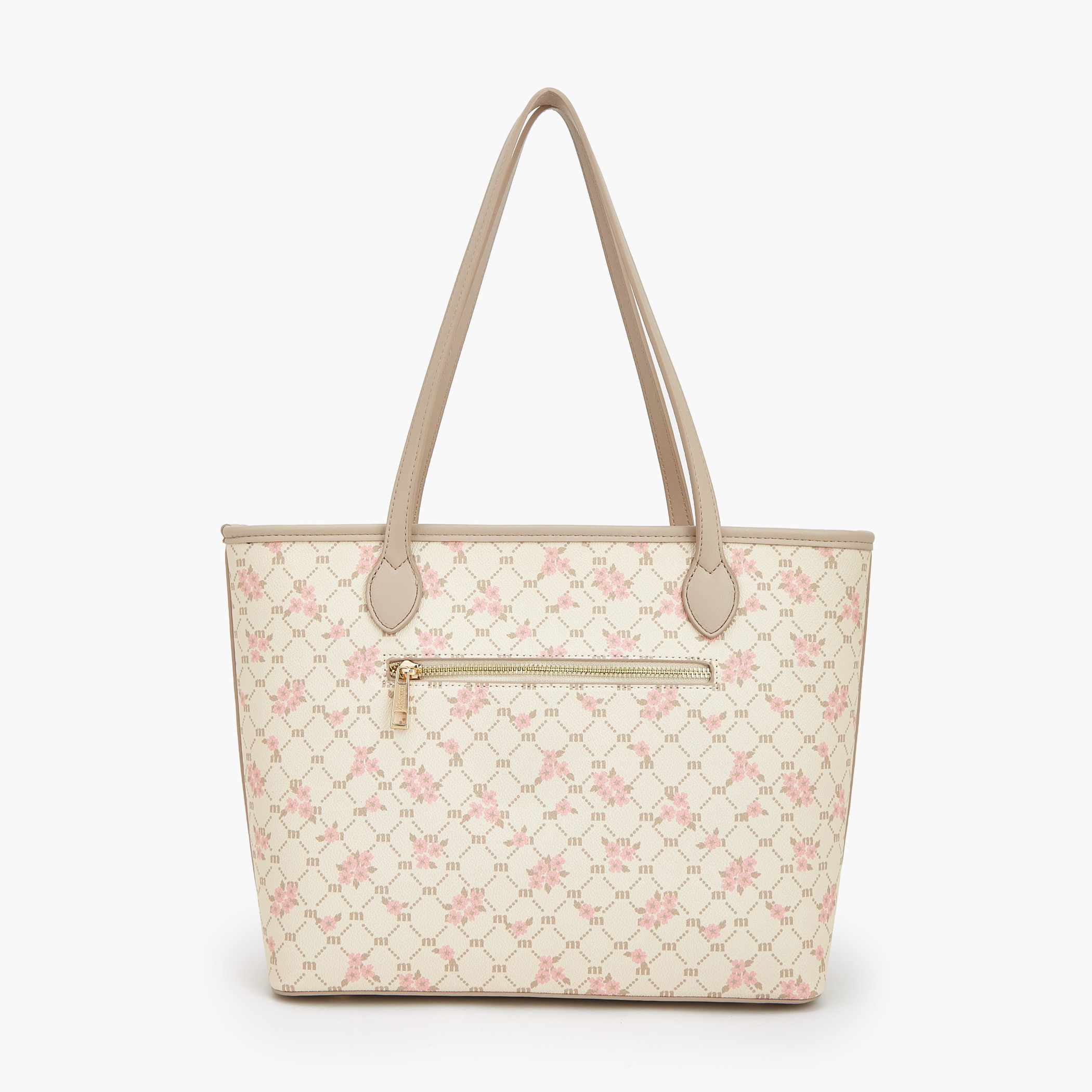 شنطة توتي بمقابض مزدوجة وطبعات مونوجرام من ميسي-women-bagsandwallets-handbags-image-4