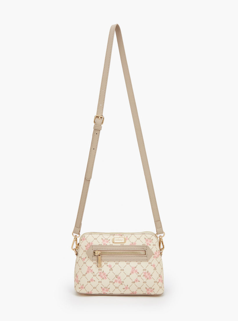 شنطة كروس بودي بحزام قابل للتعديل وطبعات مونوجرام من ميسي-women-bagsandwallets-handbags-image-3
