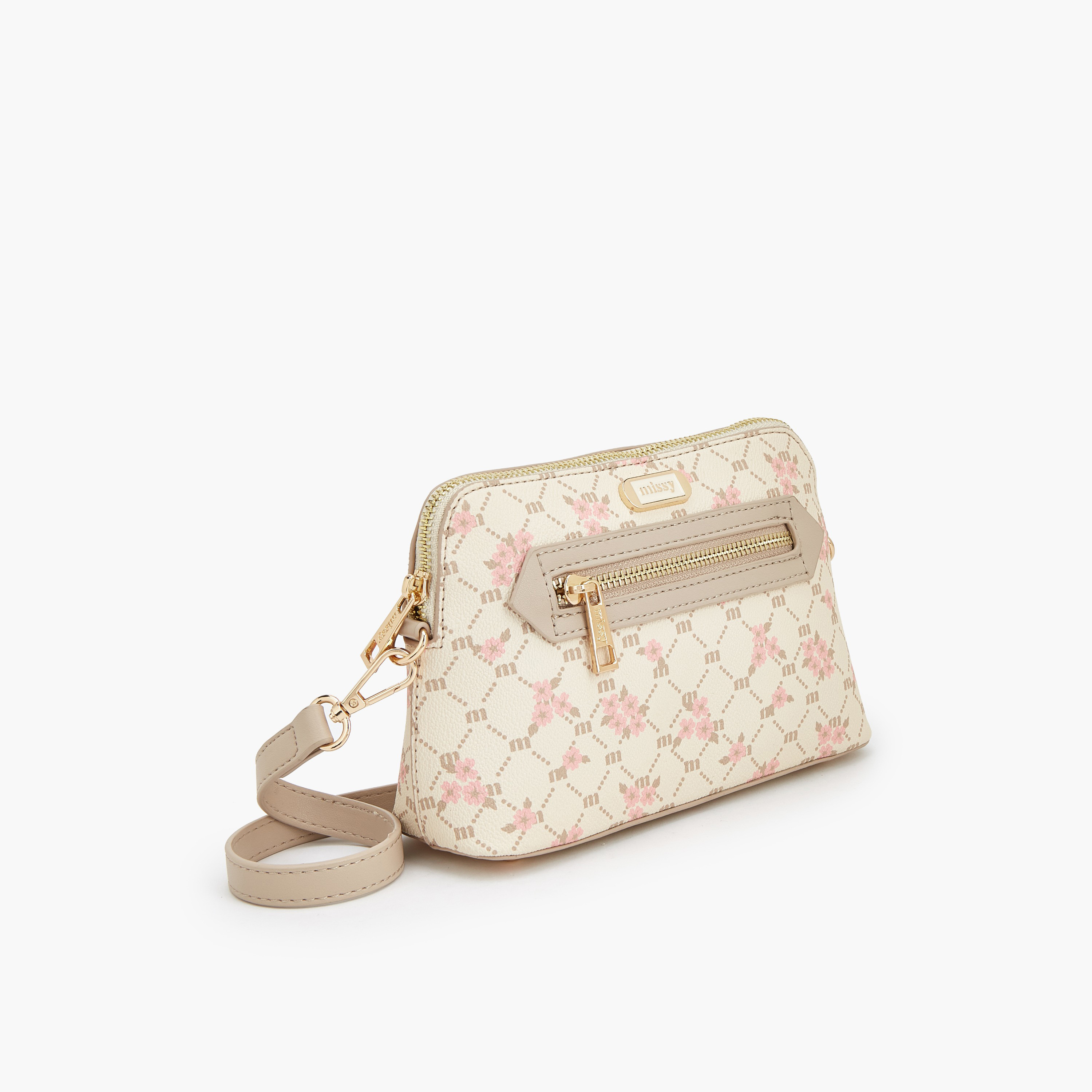 شنطة كروس بودي بحزام قابل للتعديل وطبعات مونوجرام من ميسي-women-bagsandwallets-handbags-image-4