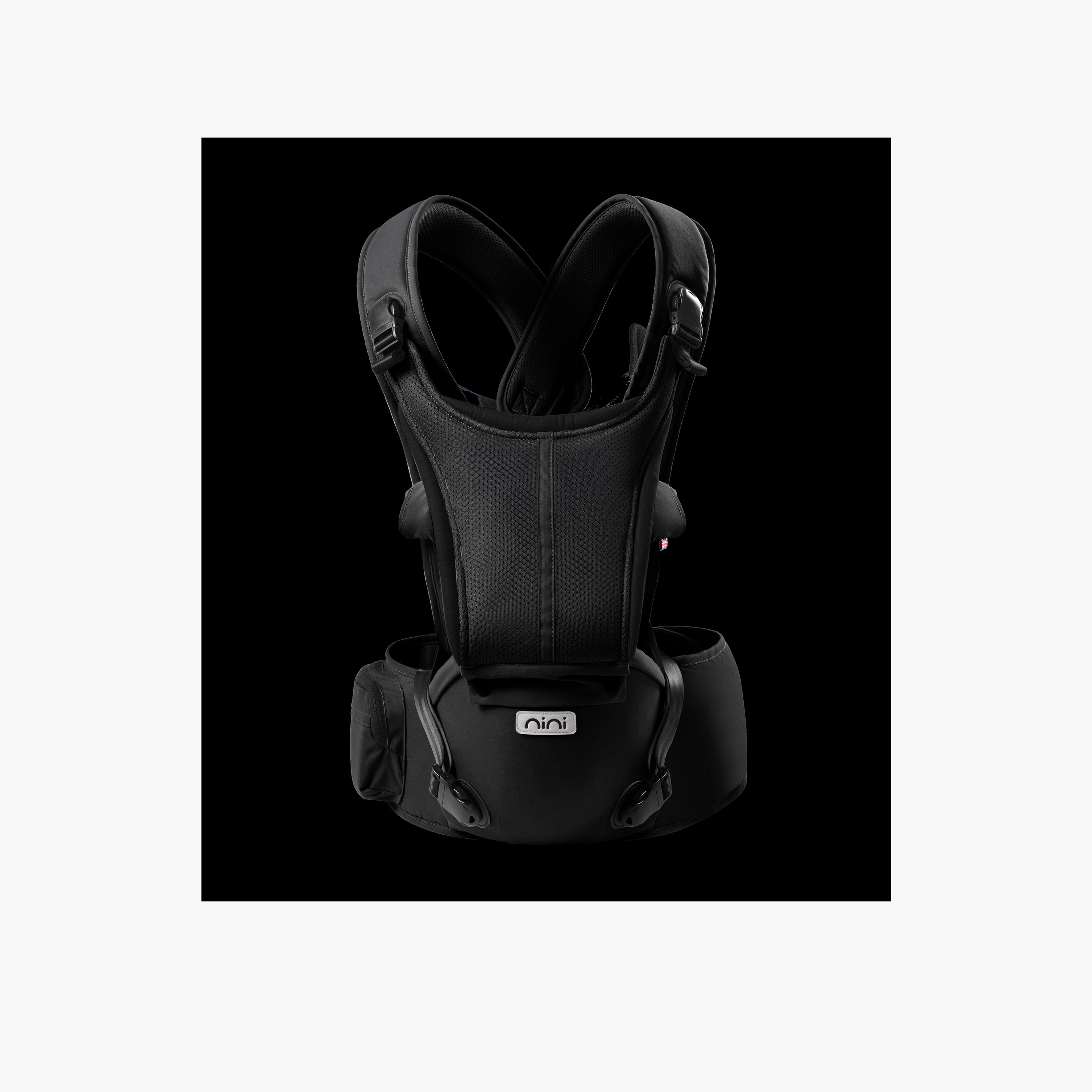 Nini Urban Hip Elite Baby Carrier with Padded Hip Seat-baby-gear-babycarriers-image-1