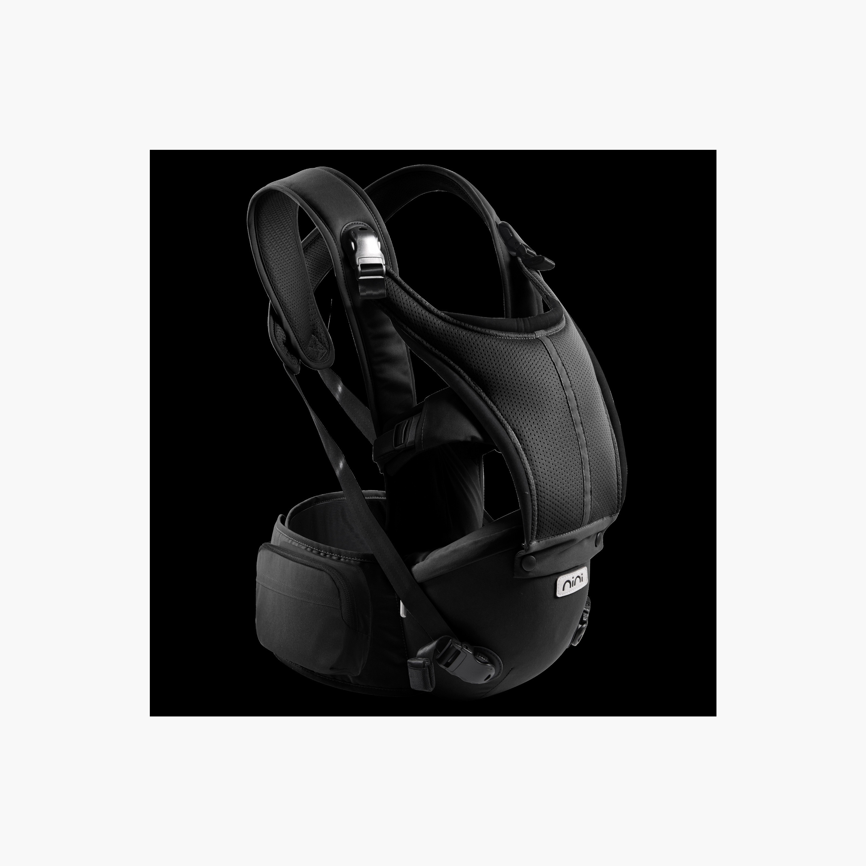 Nini Urban Hip Elite Baby Carrier with Padded Hip Seat-baby-gear-babycarriers-image-8