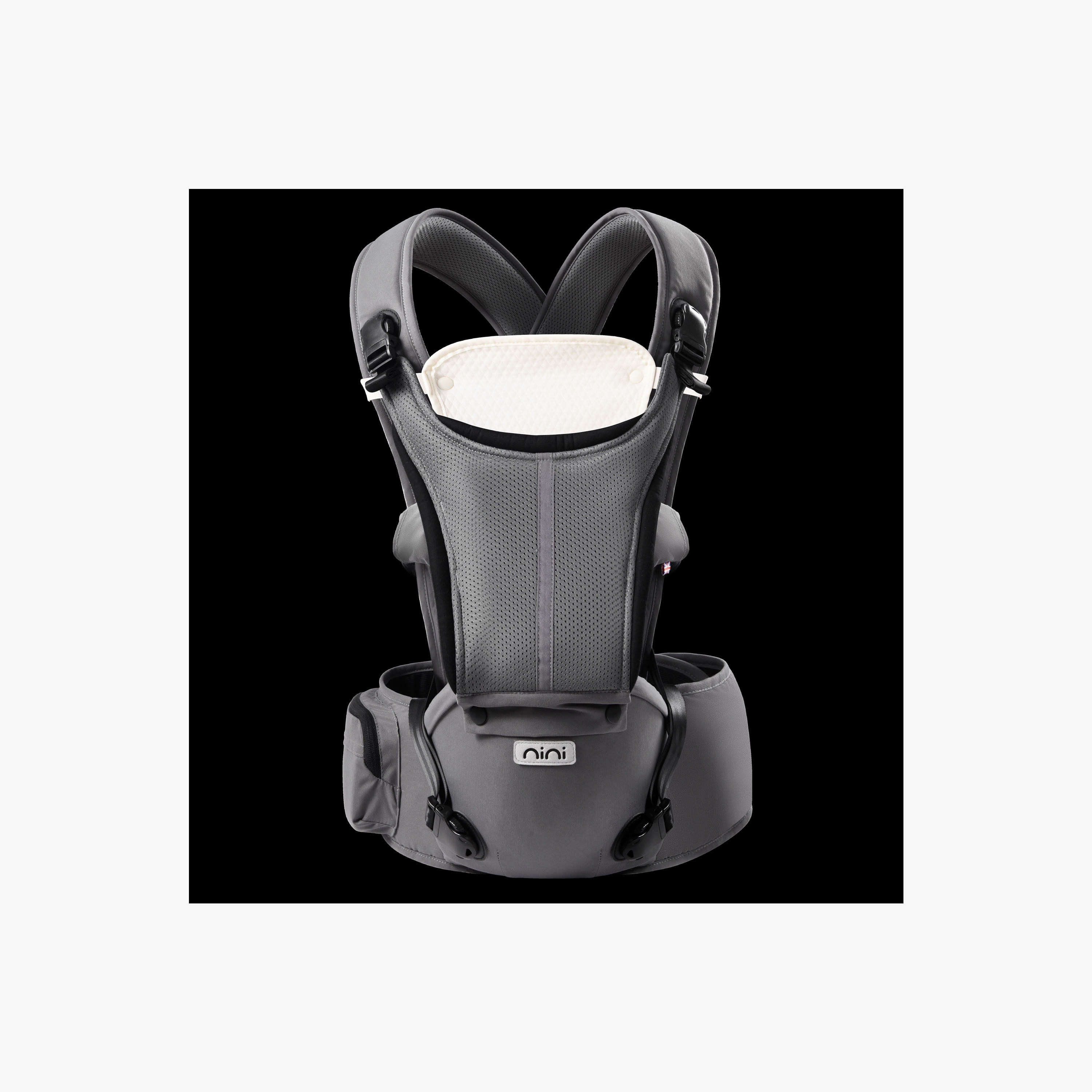 Nini Urban Hip Elite Baby Carrier with Padded Hip Seat-baby-gear-babycarriers-image-5