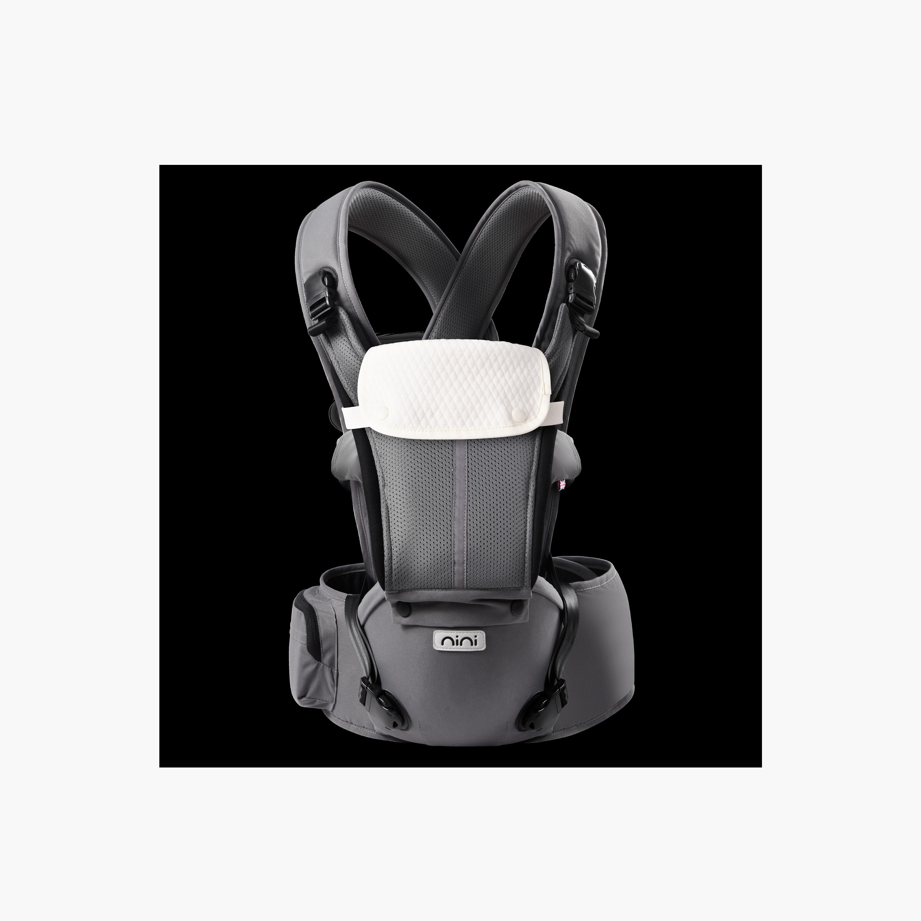Nini Urban Hip Elite Baby Carrier with Padded Hip Seat-baby-gear-babycarriers-image-6
