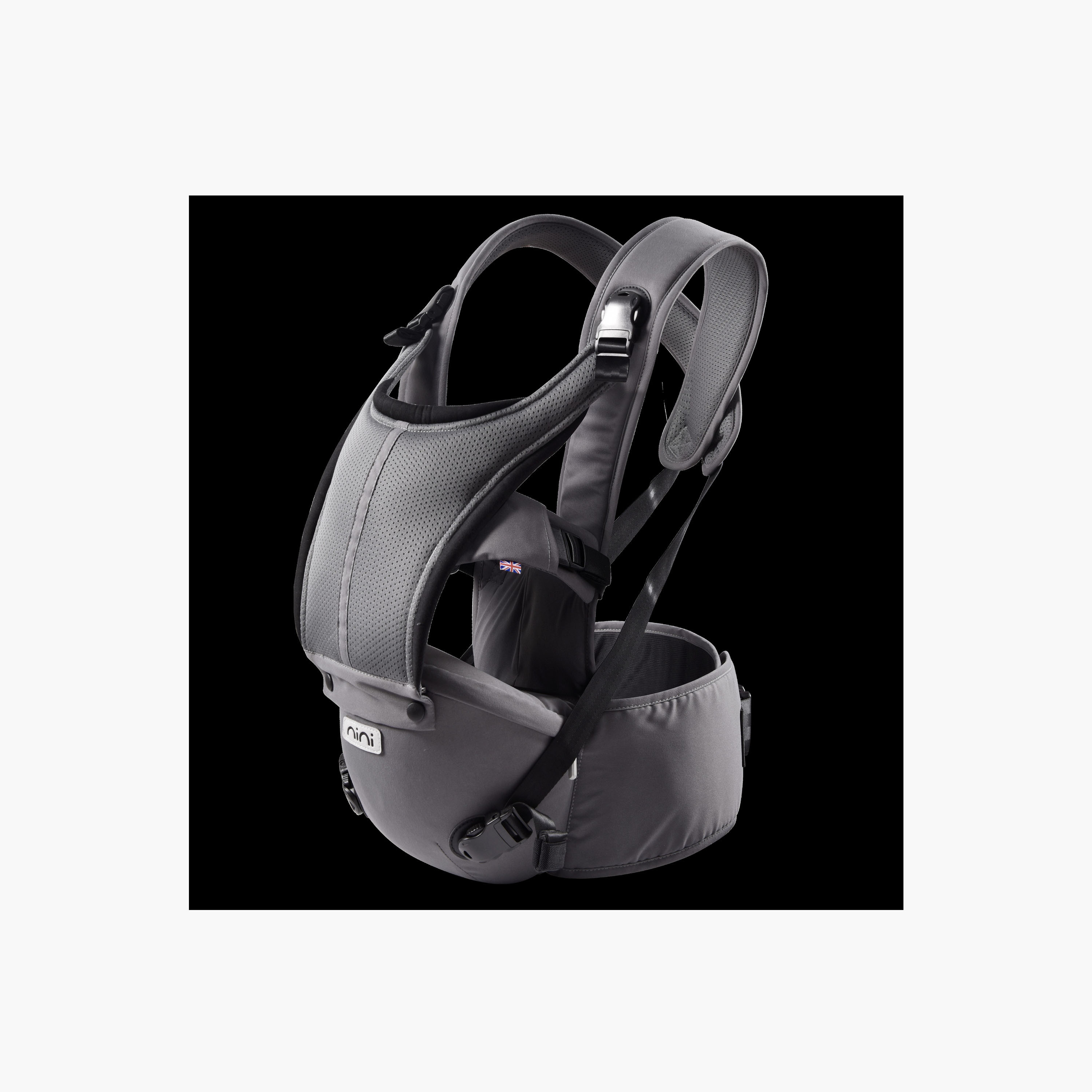 Nini Urban Hip Elite Baby Carrier with Padded Hip Seat-baby-gear-babycarriers-image-7