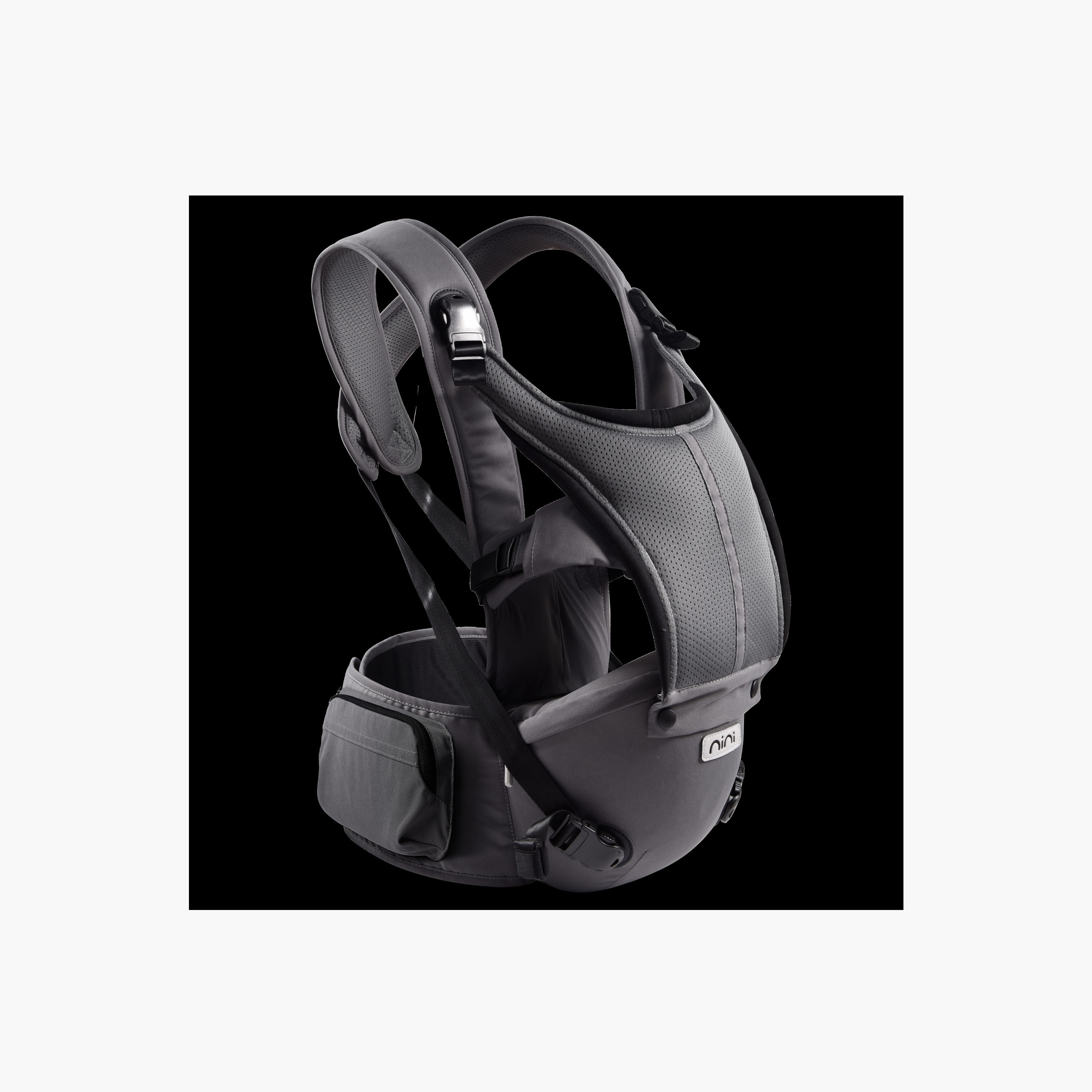 Nini Urban Hip Elite Baby Carrier with Padded Hip Seat-baby-gear-babycarriers-image-8
