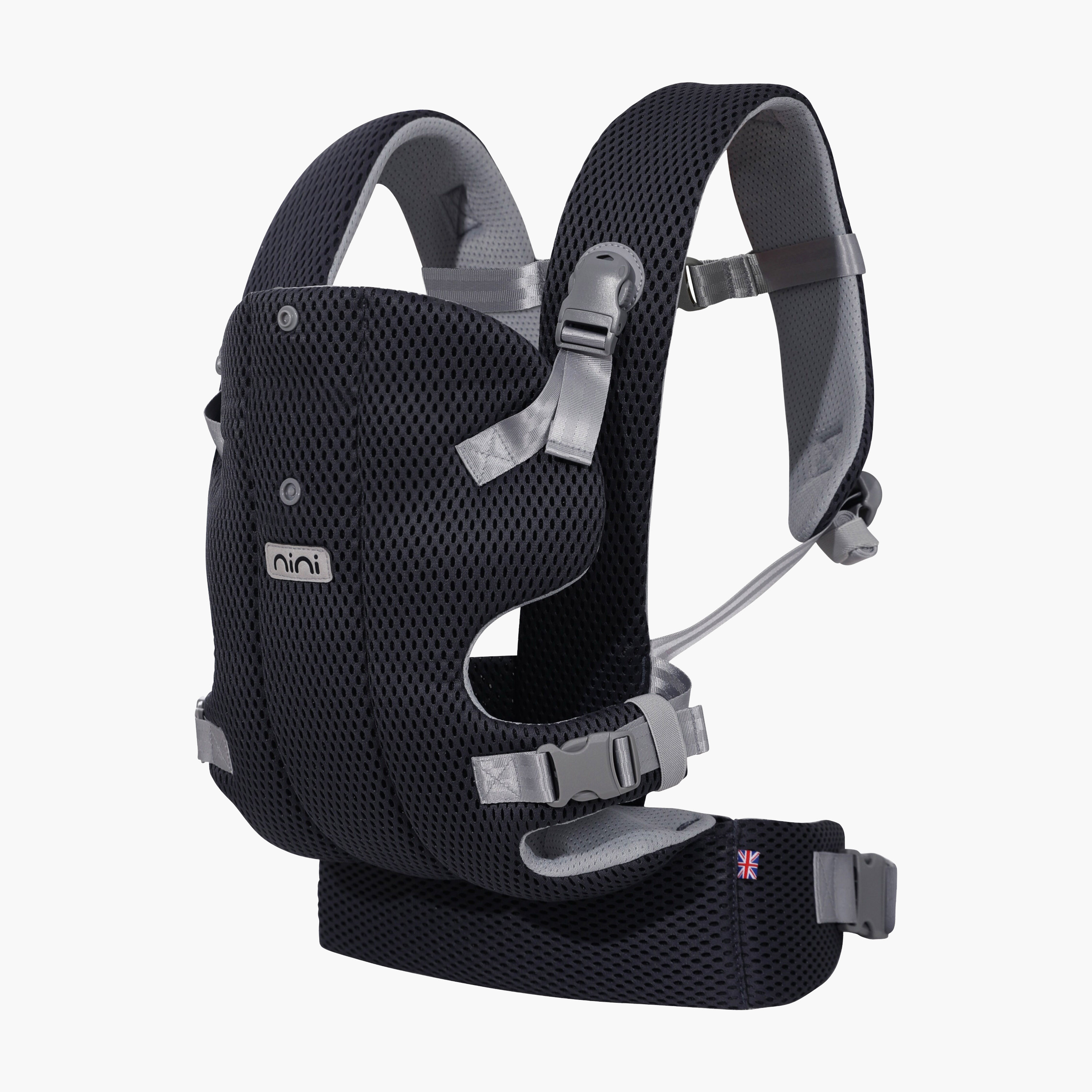 Nini Nordic Air Baby Carrier with Easy Wipe Bib-baby-gear-babycarriers-image-7