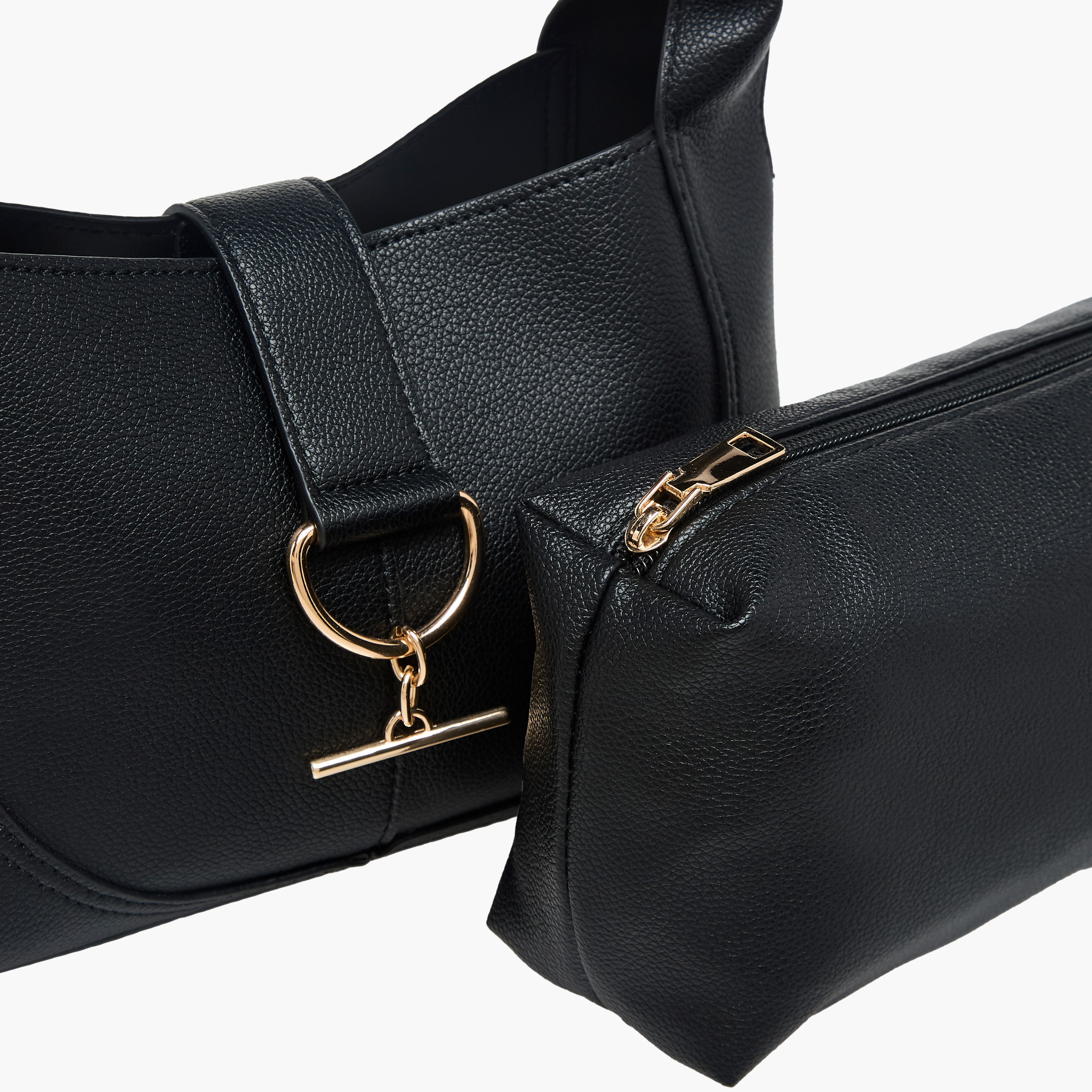 شنطة هوبو بارزة الملمس مع شنطة صغيرة من ساشا توم-women-bagsandwallets-handbags-image-6